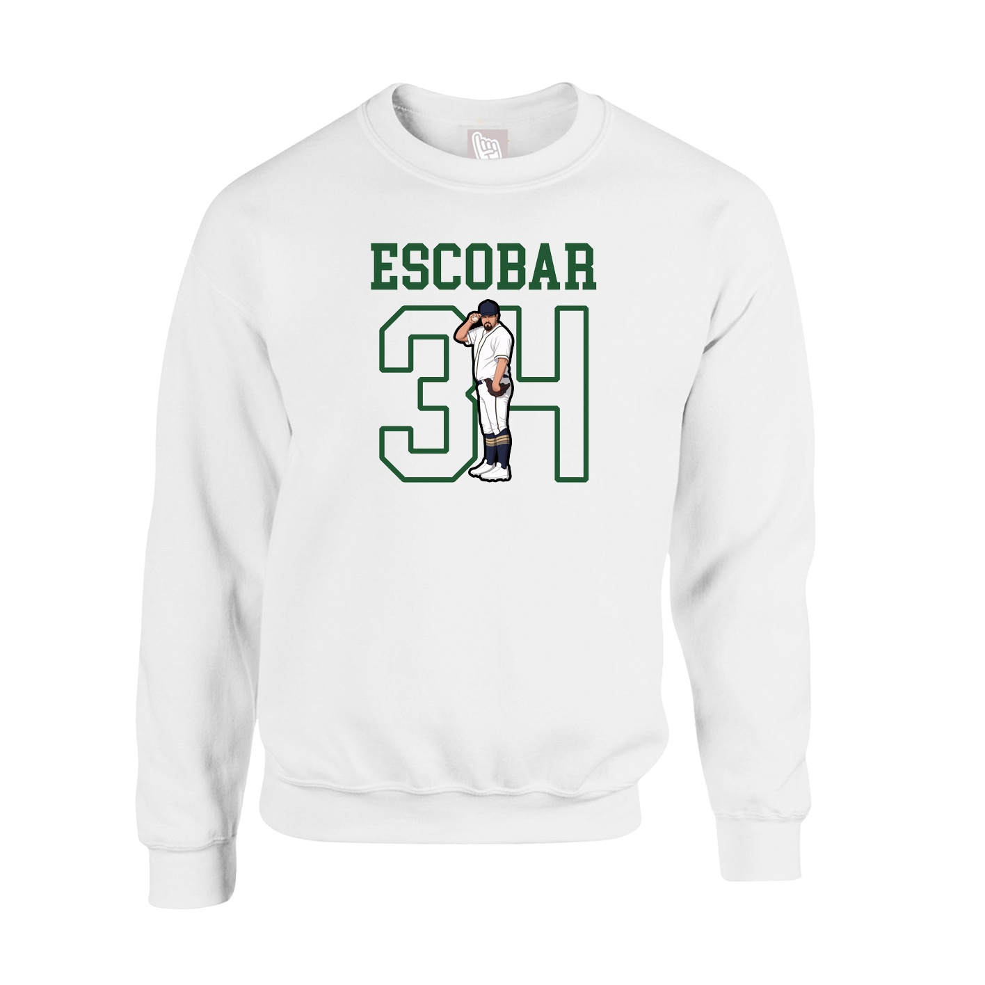 Fleece Crew — Shirsey in White