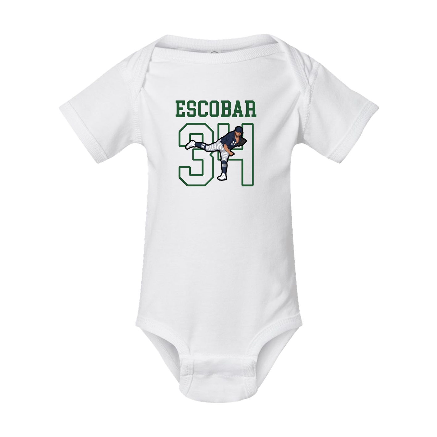 Baby Onesie — Shirsey in White