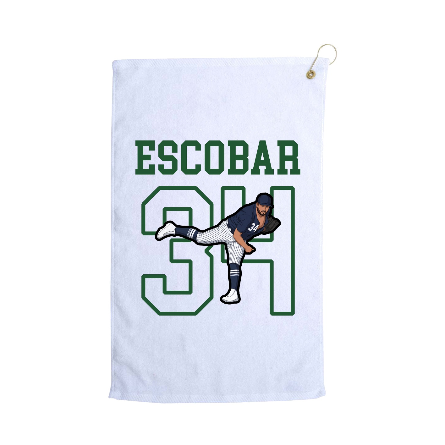 Golf Towel — Shirsey in White