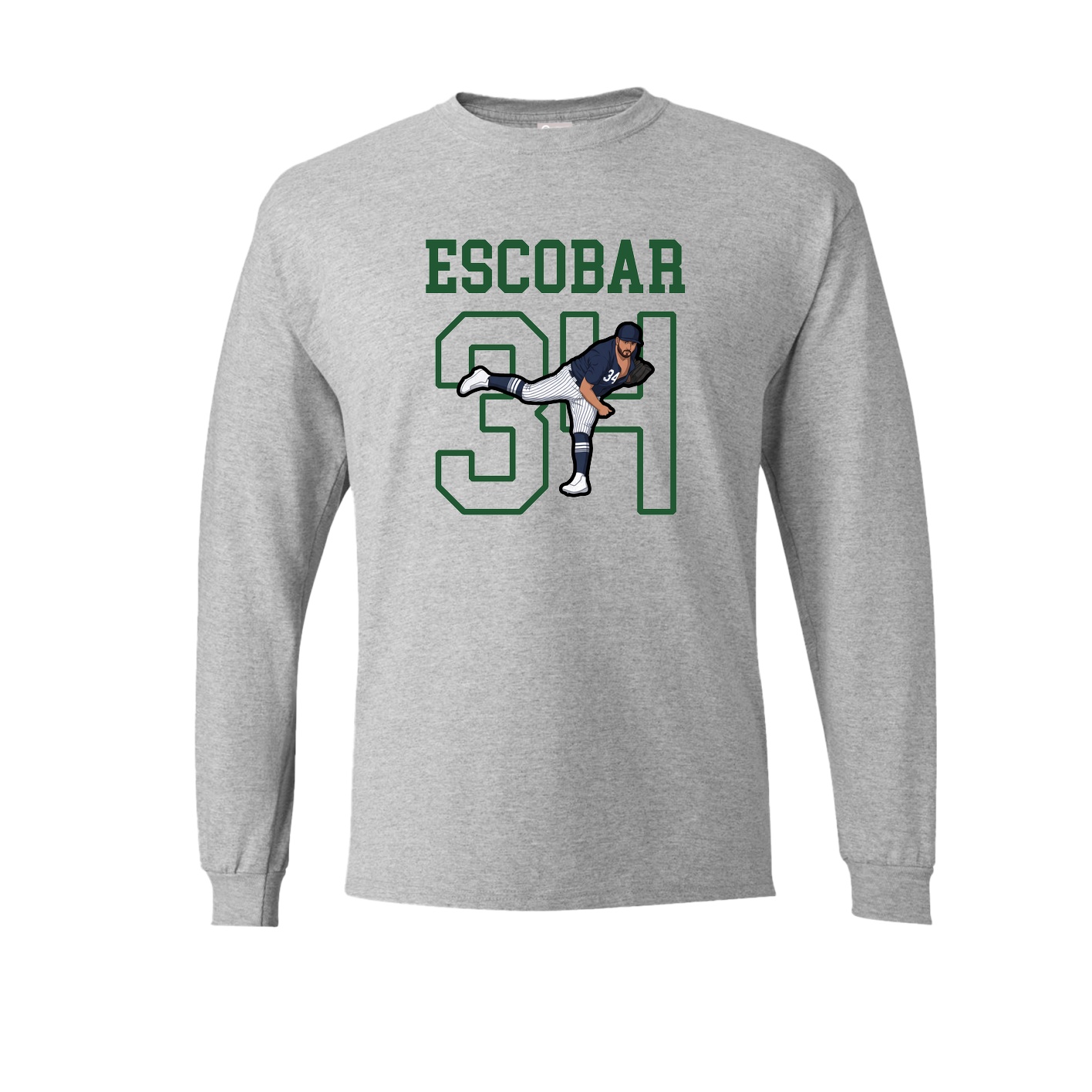 Long Sleeve Tee — Shirsey in Grey