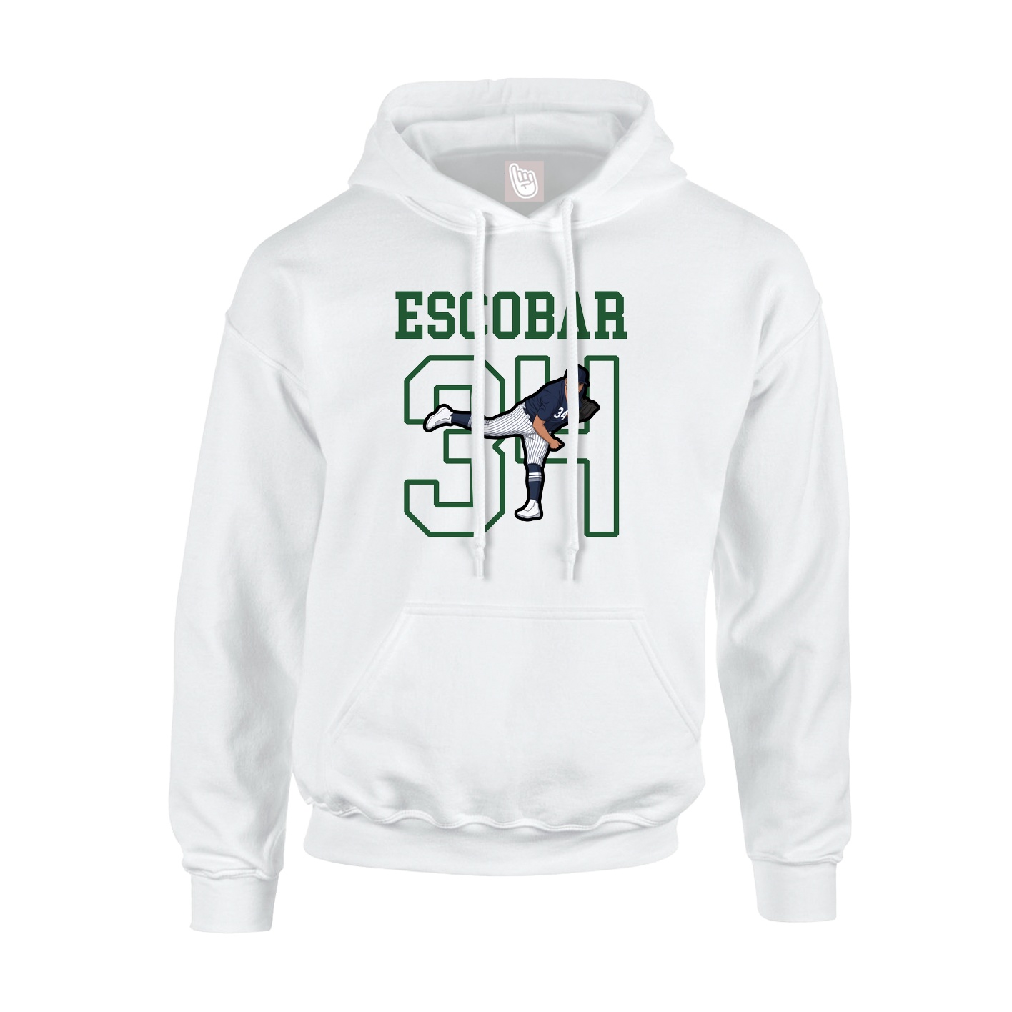Youth Hoodie — Shirsey in White