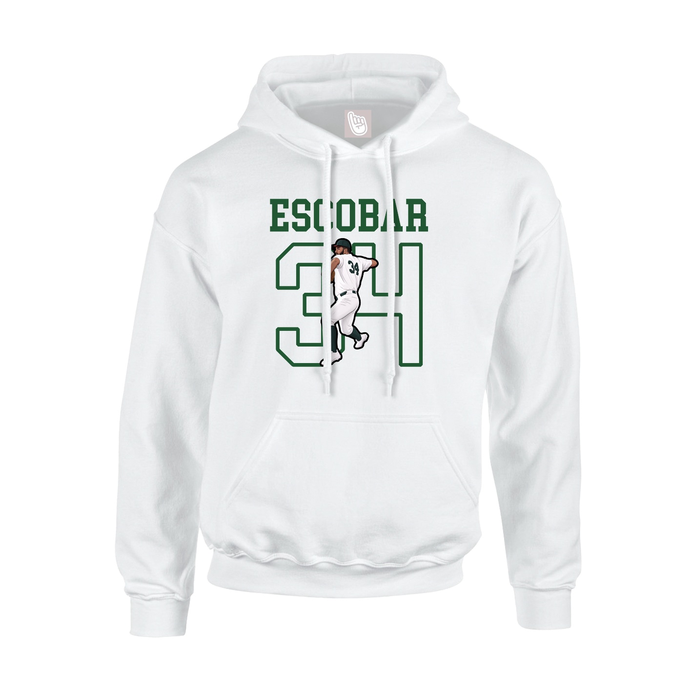 Youth Hoodie — Shirsey in White