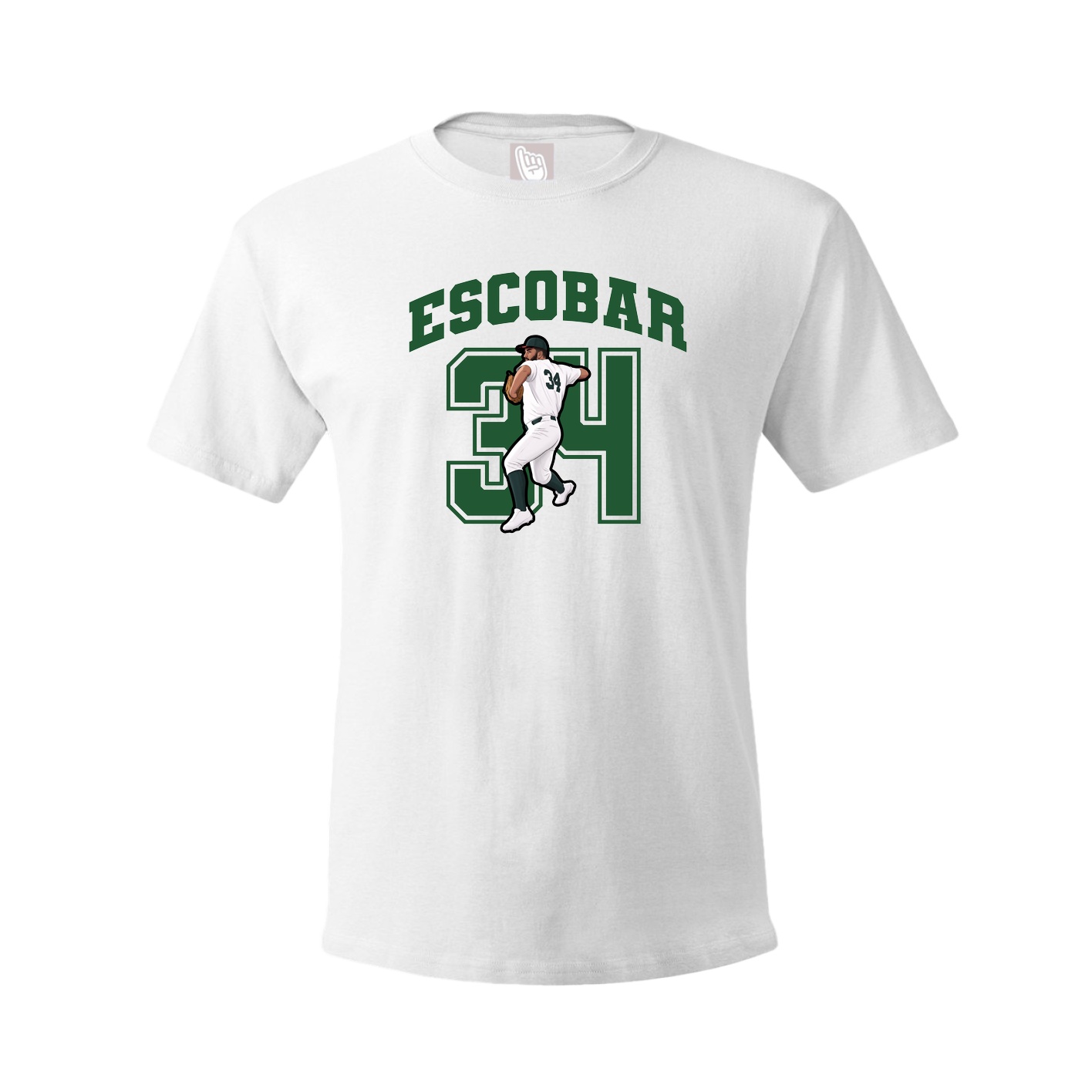 Tee — Number in White