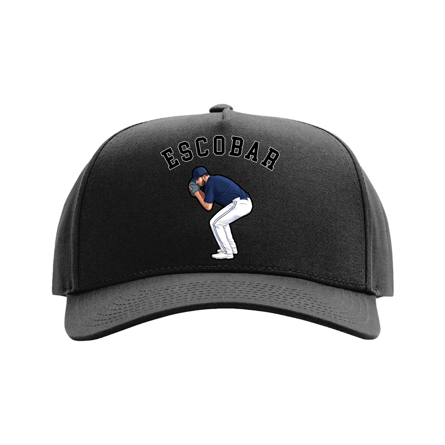 Full Fabric Five-Panel Champ Cap