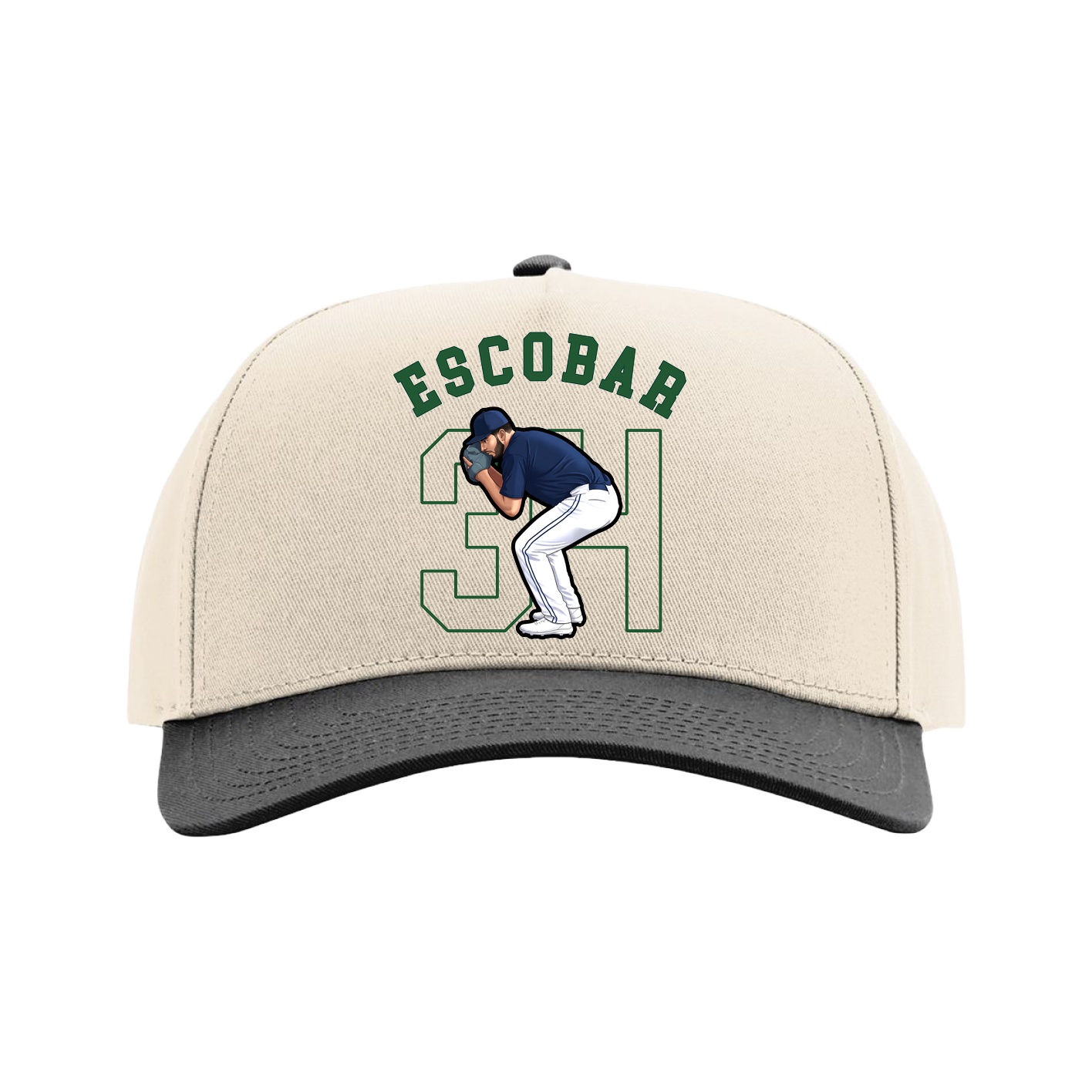 Full Fabric Five-Panel Champ Cap