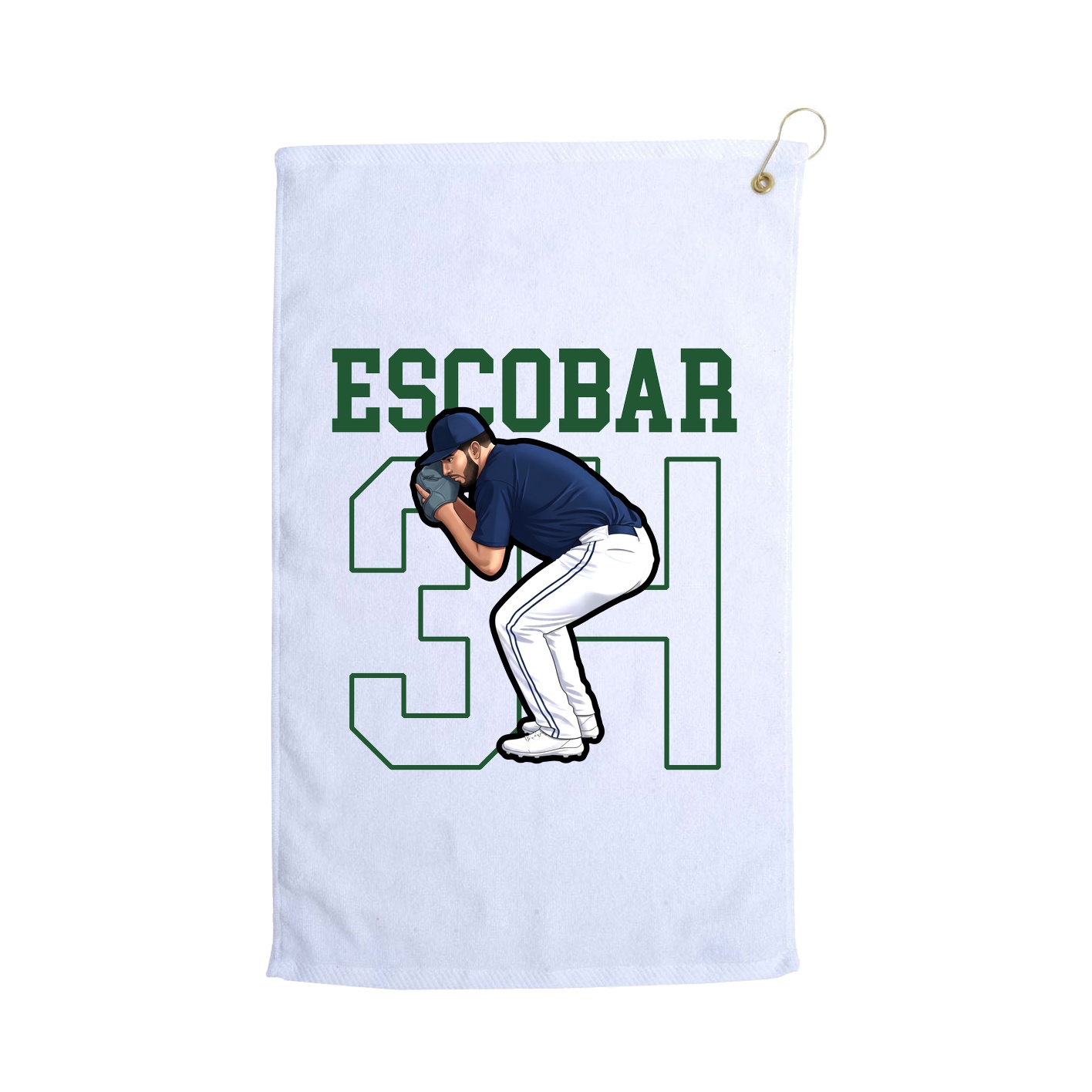 Golf Towel — Shirsey in White