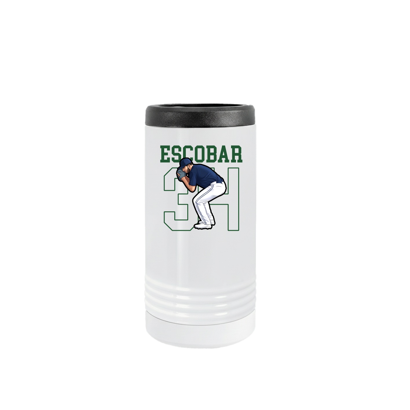 Slim Beverage Holder — Shirsey in White