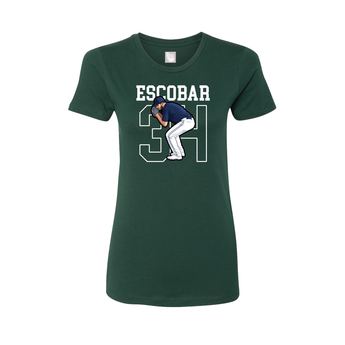 Fitted Women's Tee — Shirsey in Green