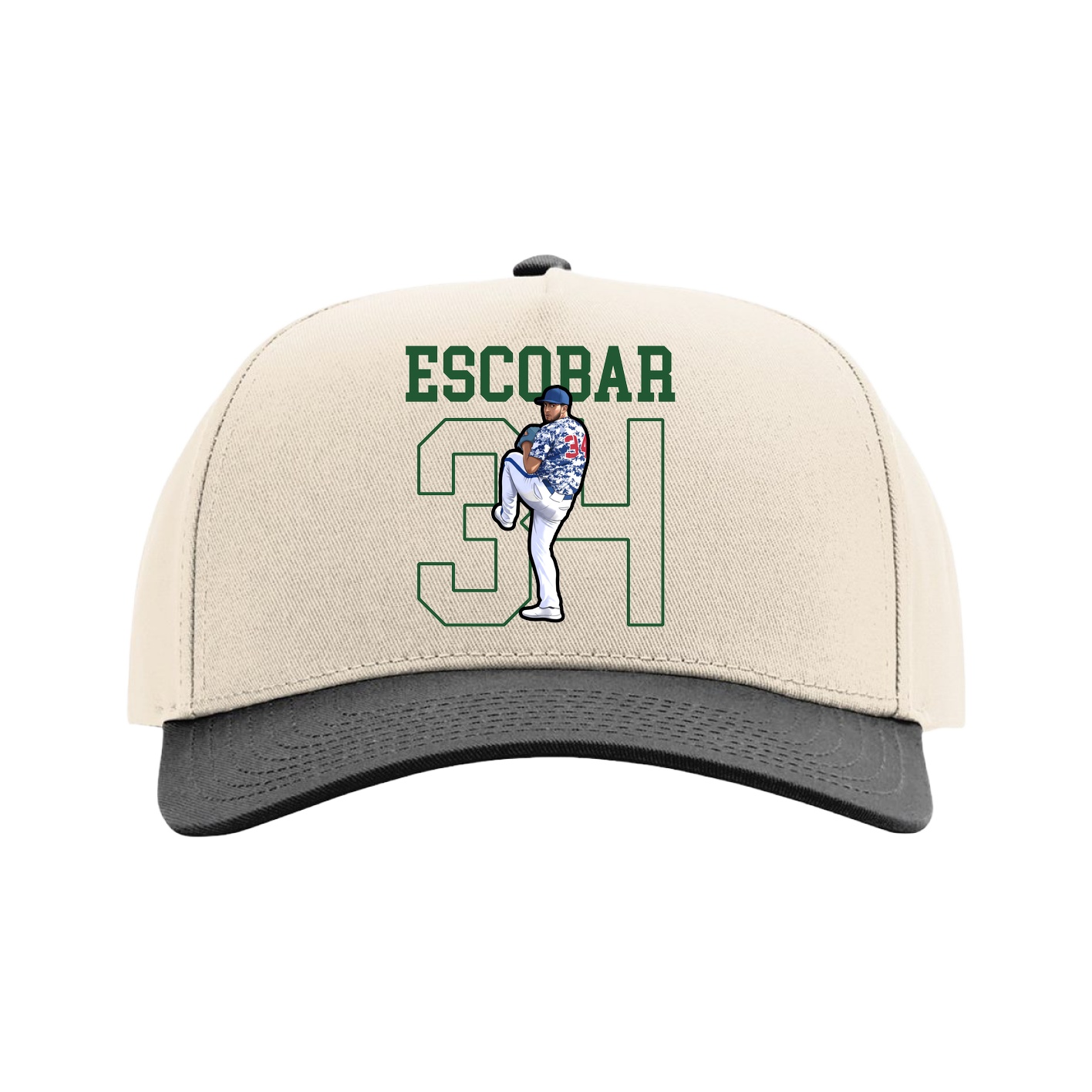 Full Fabric Five-Panel Champ Cap
