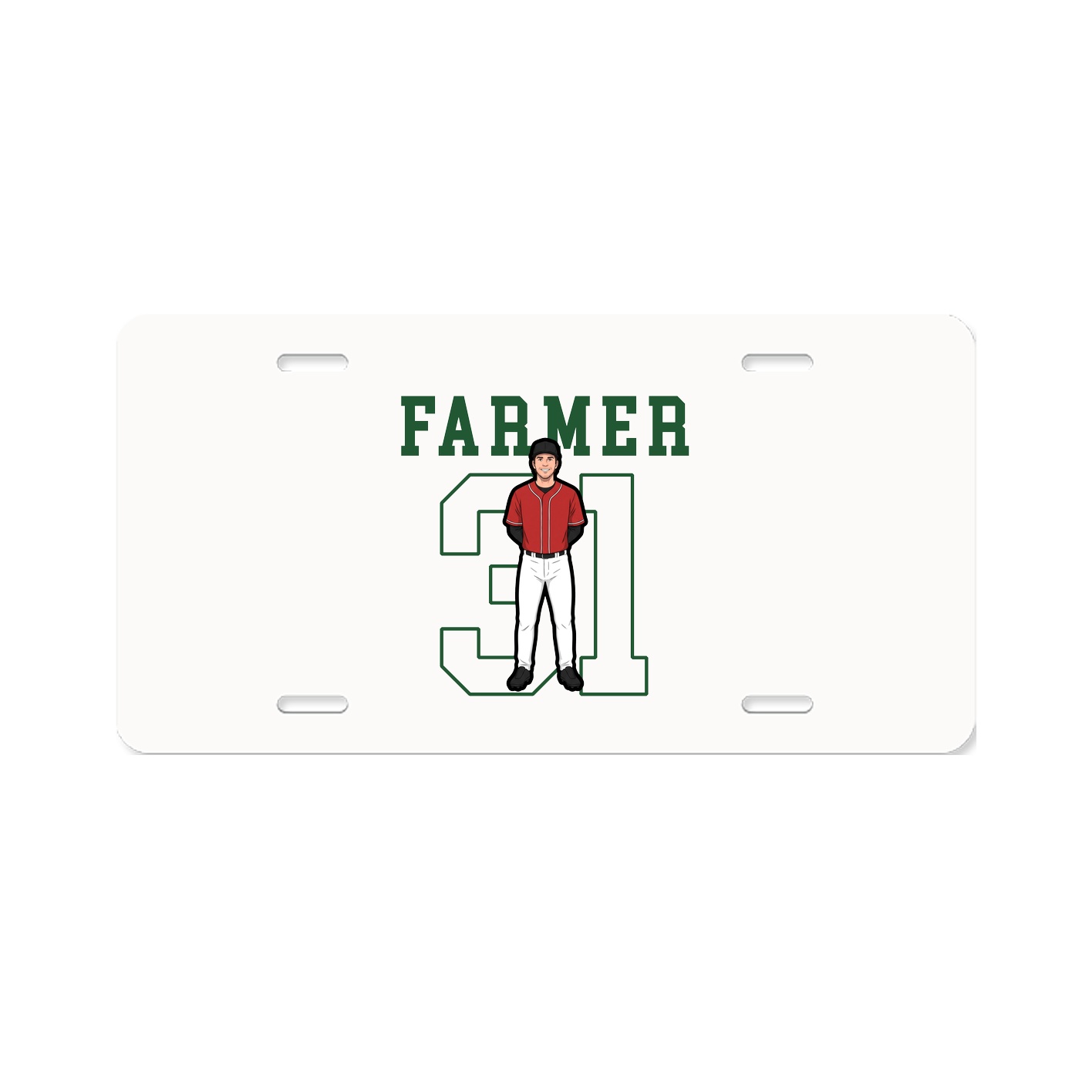 Aluminum License Plate