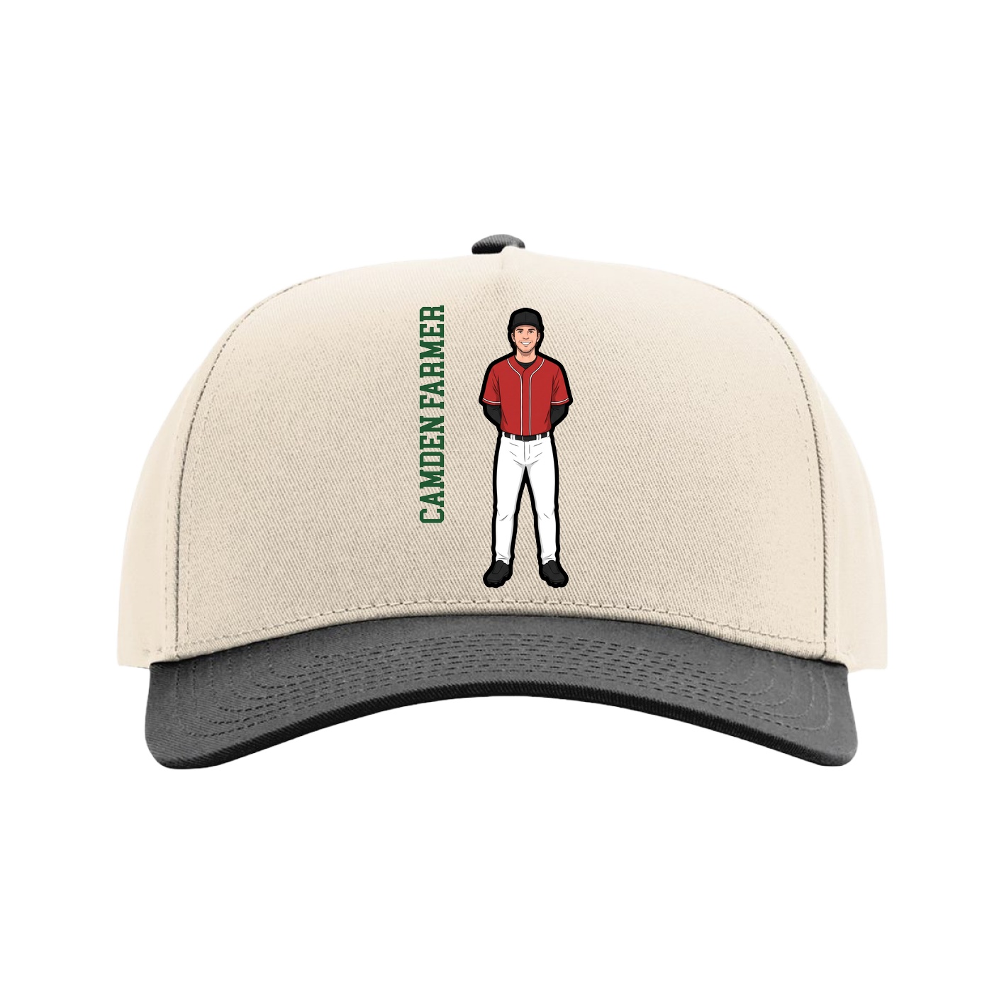 Full Fabric Five-Panel Champ Cap