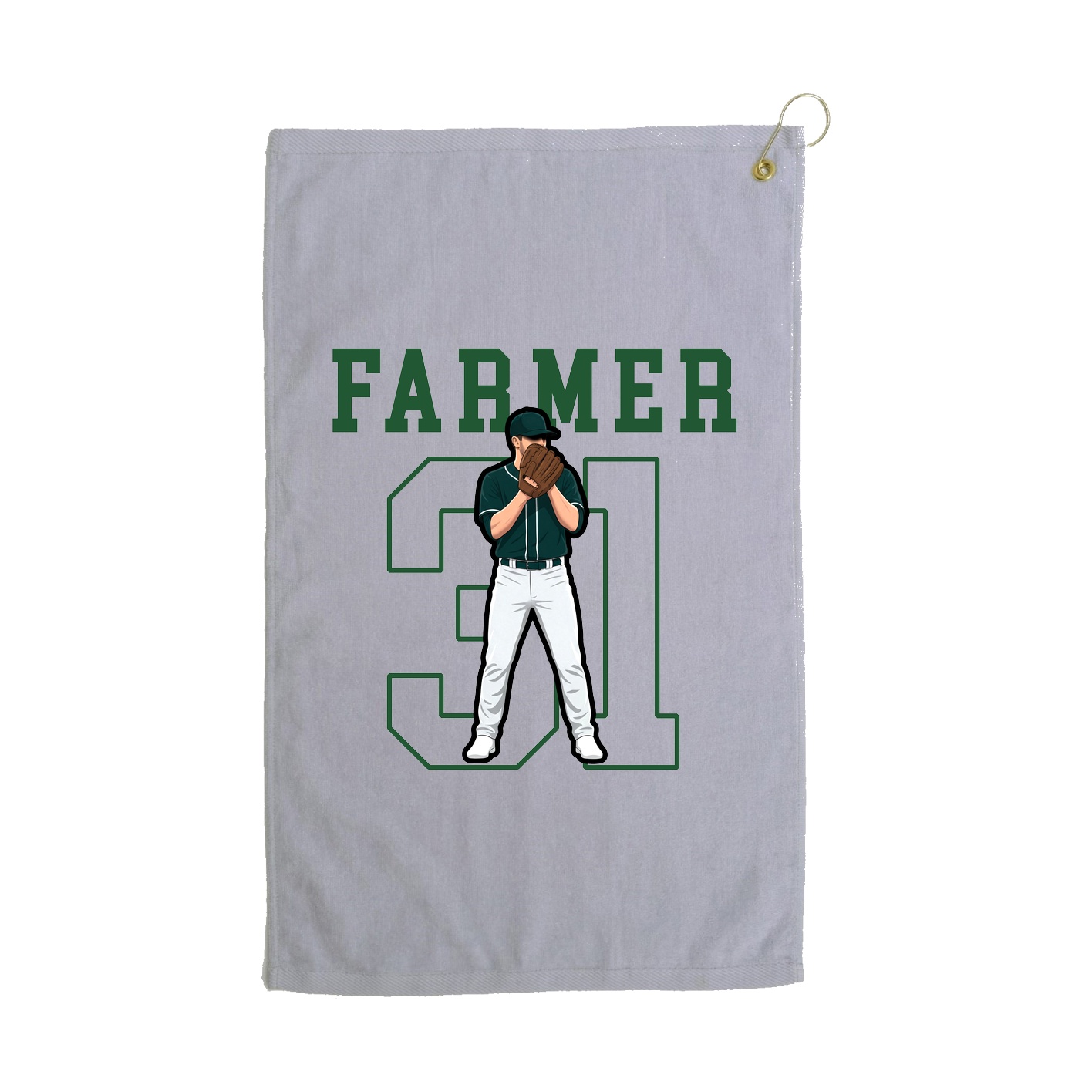 Golf Towel — Shirsey in Grey