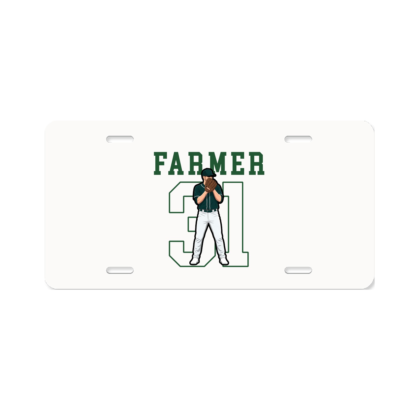License Plate — Shirsey in Classic