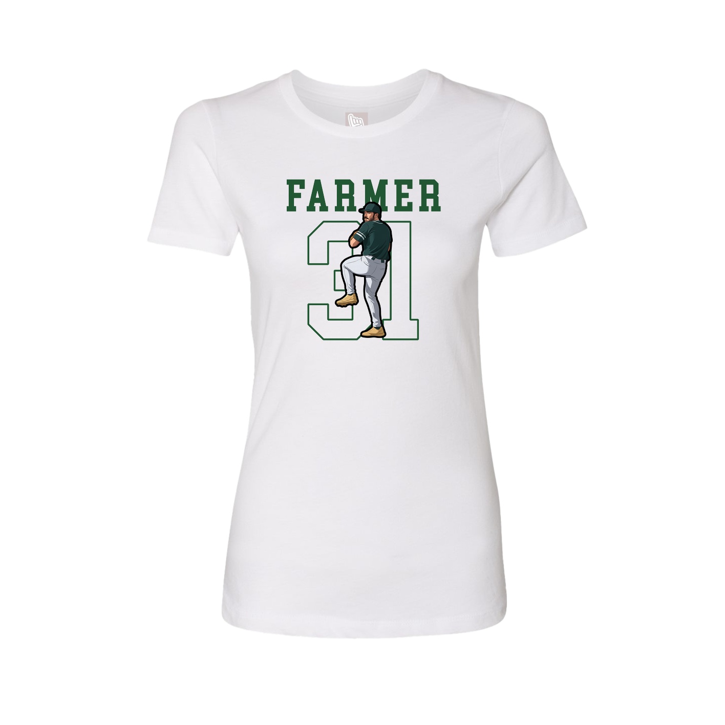 Fitted Women's Tee — Shirsey in White