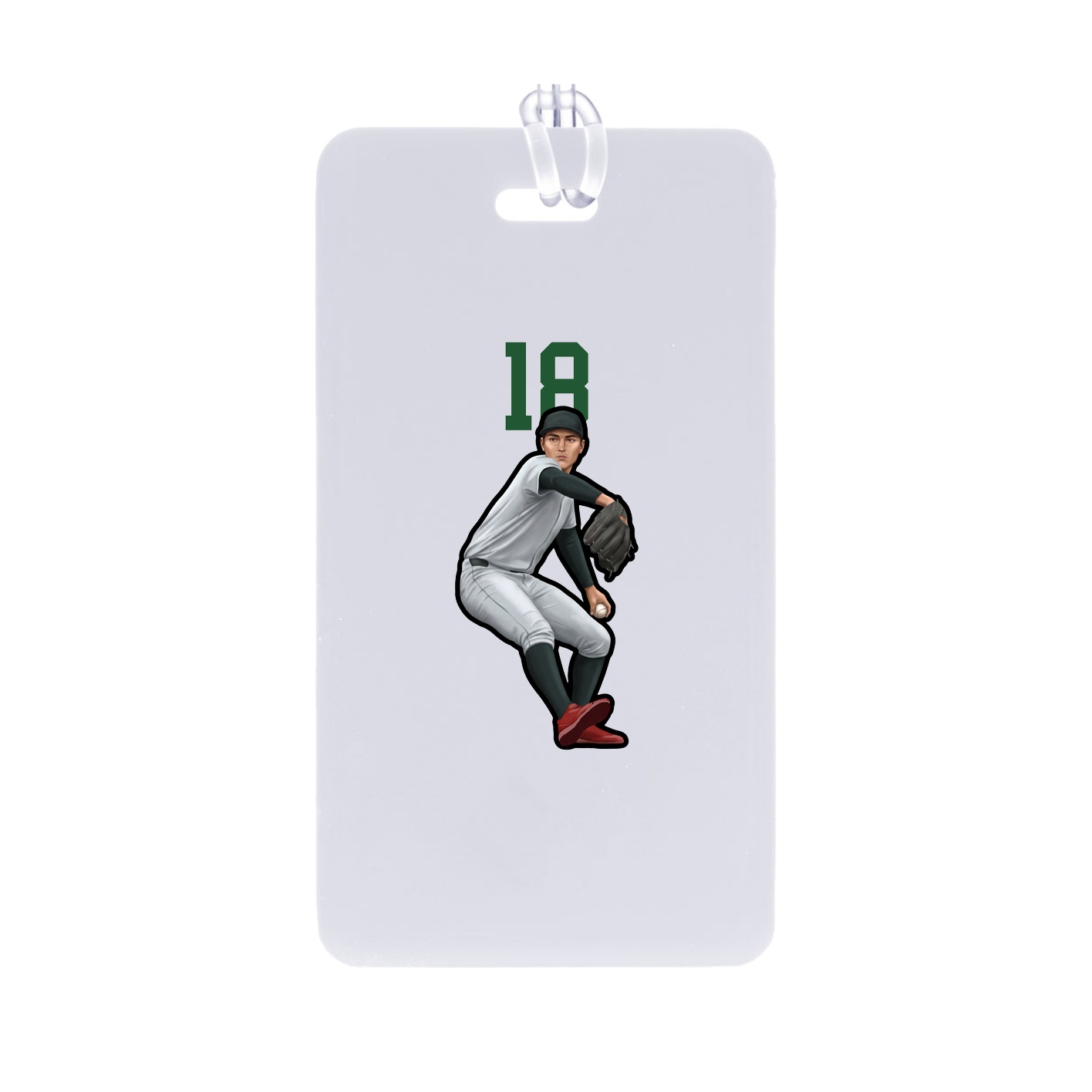 Bag Tag — Number Top in Classic
