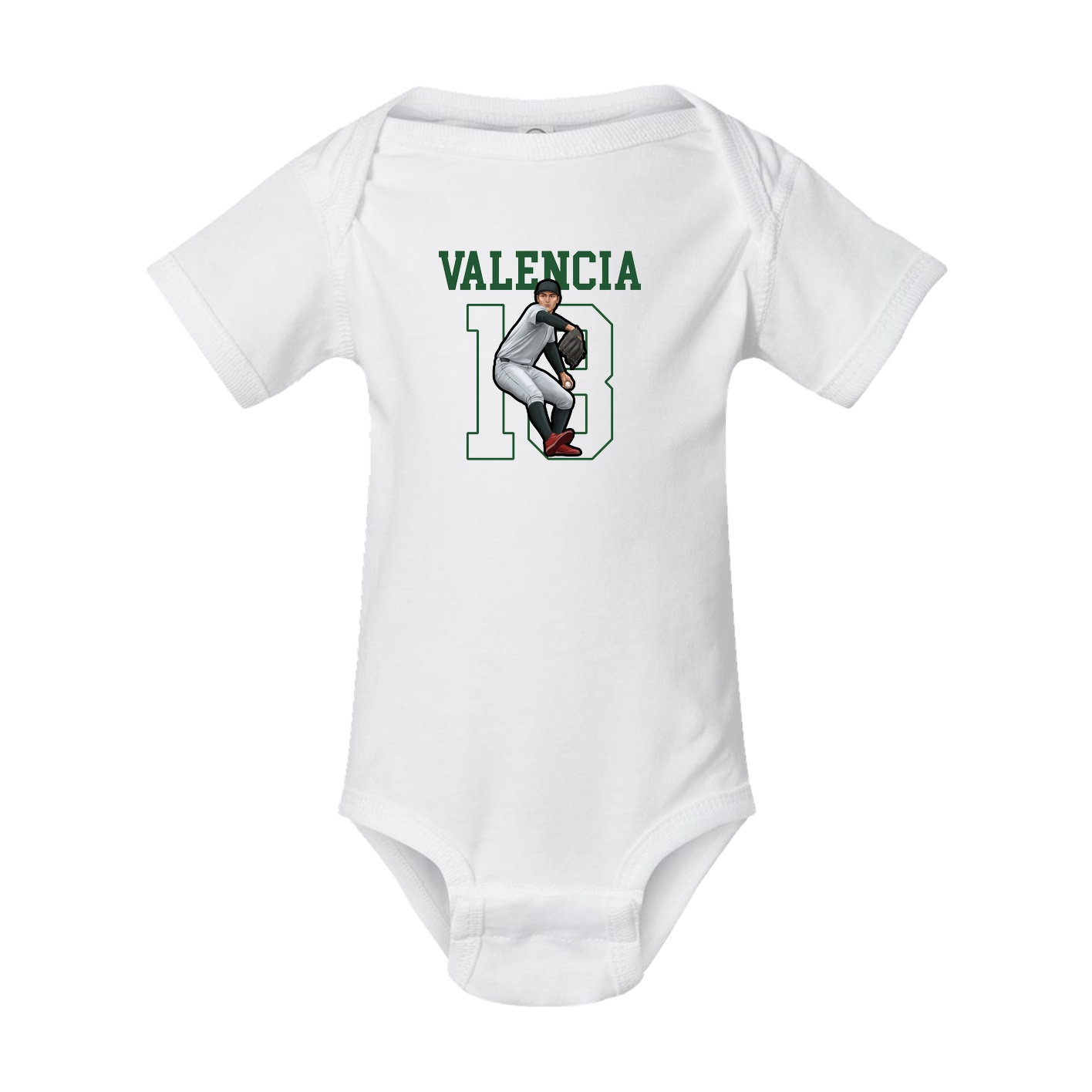 Baby Onesie — Shirsey in White
