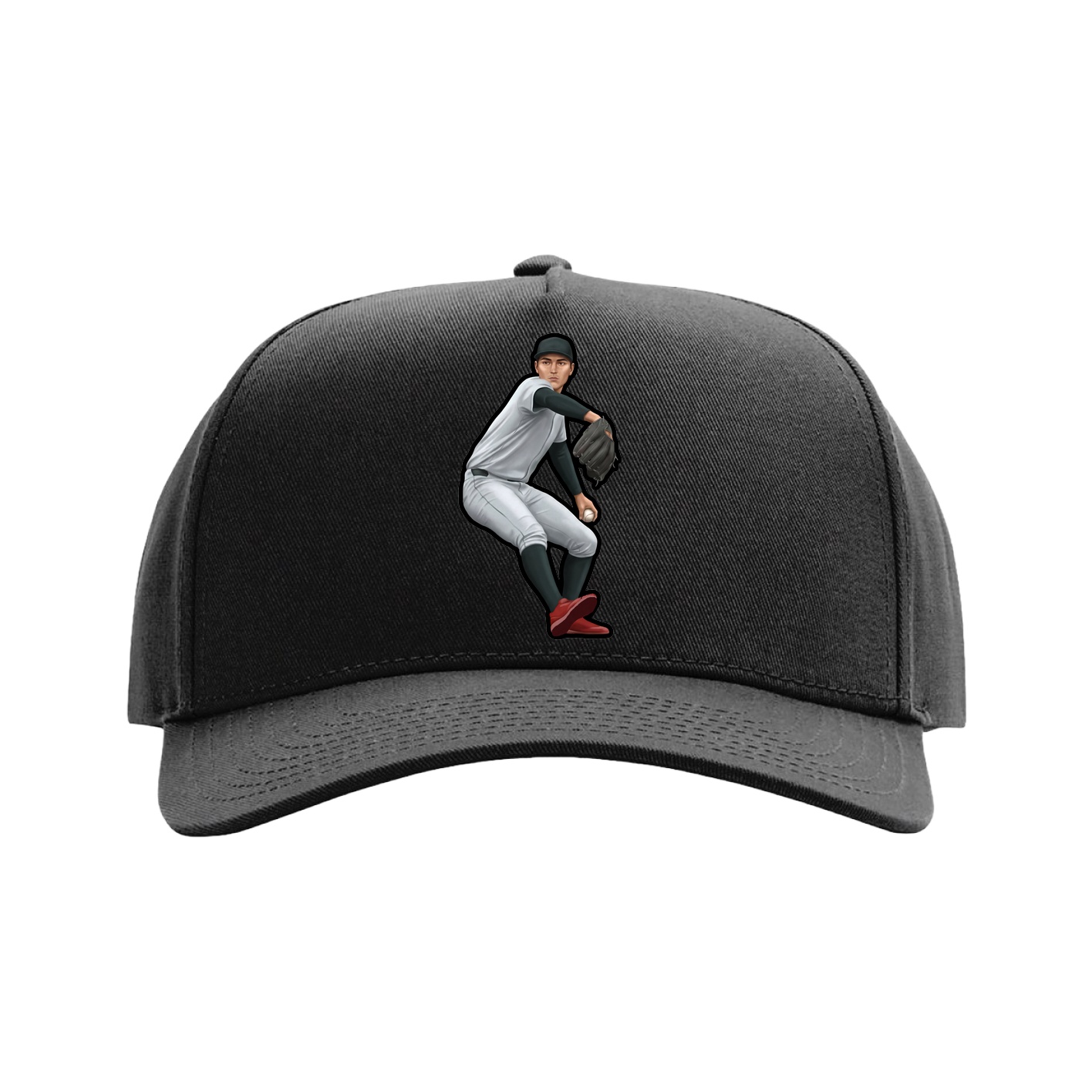 Full Fabric Five-Panel Champ Cap