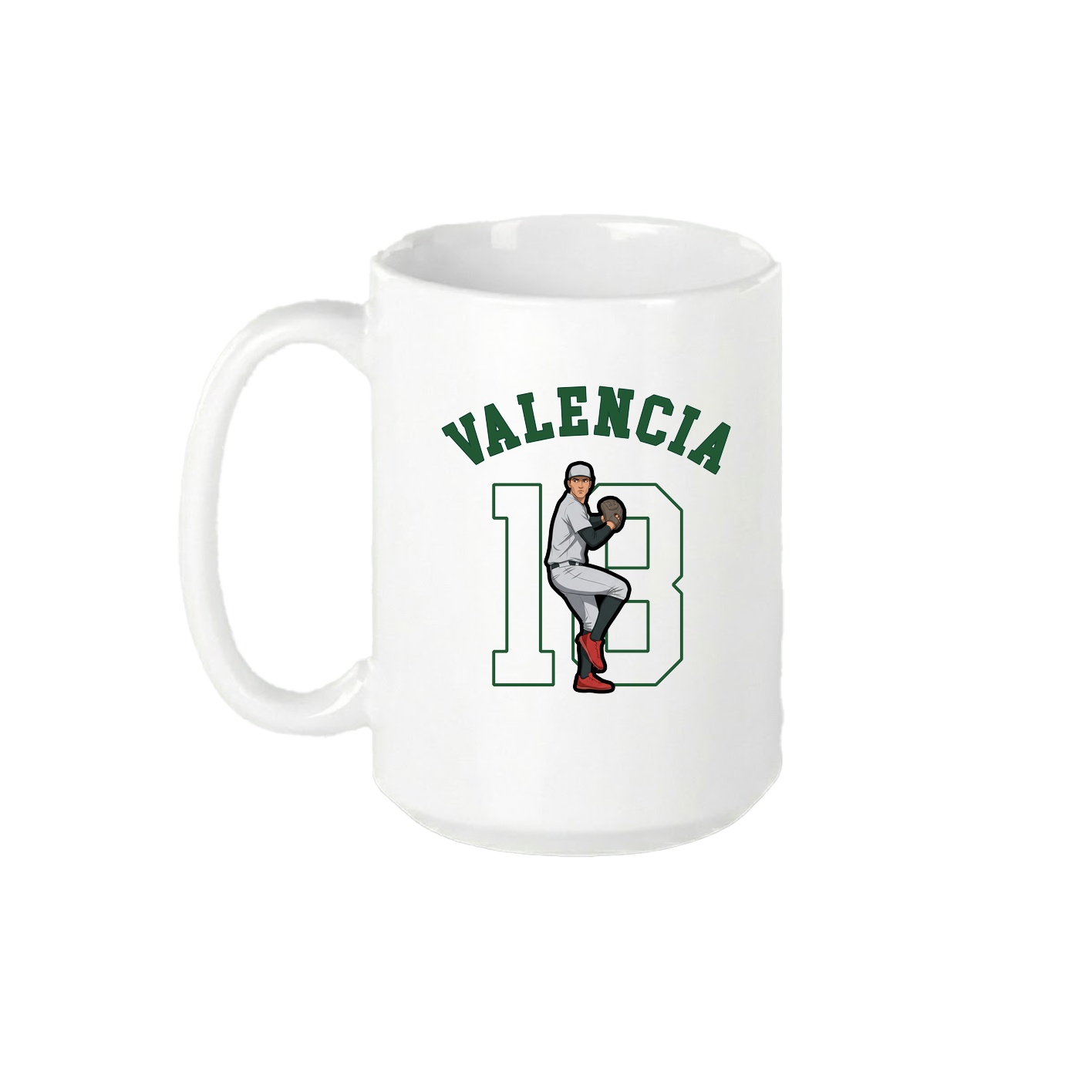 15oz Coffee Mug — Shirsey Arch in White