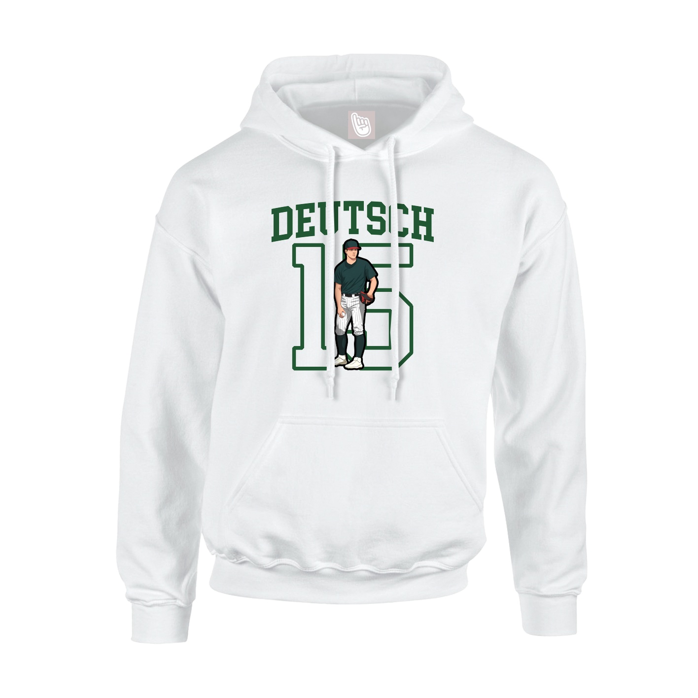 Youth Hoodie — Shirsey in White