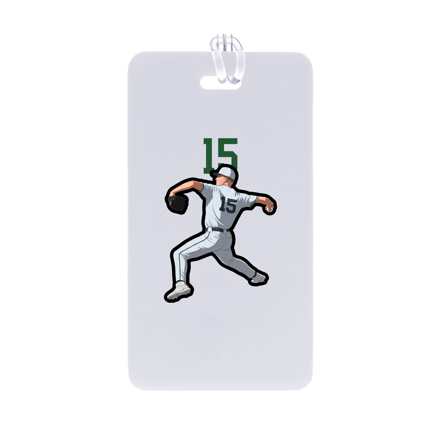 Bag Tag — Number Top in Classic