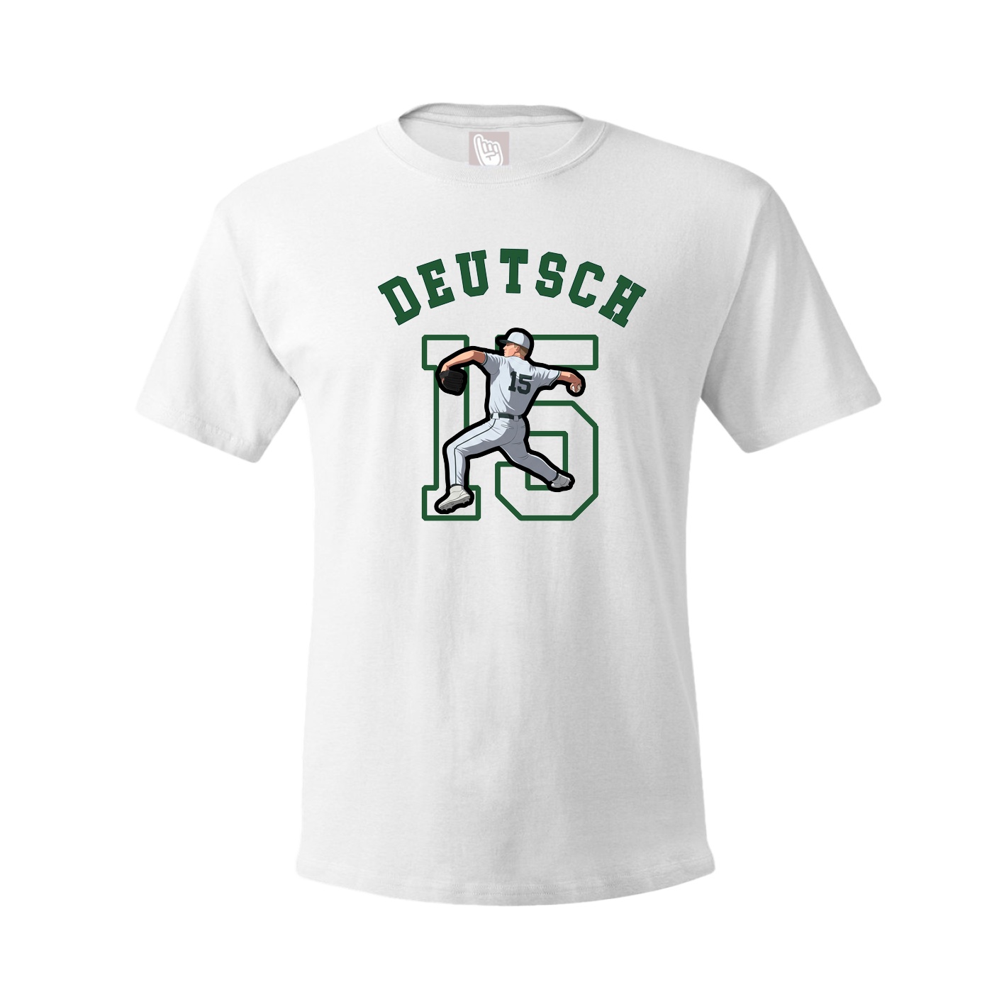 Youth Tee — Shirsey Arch in White