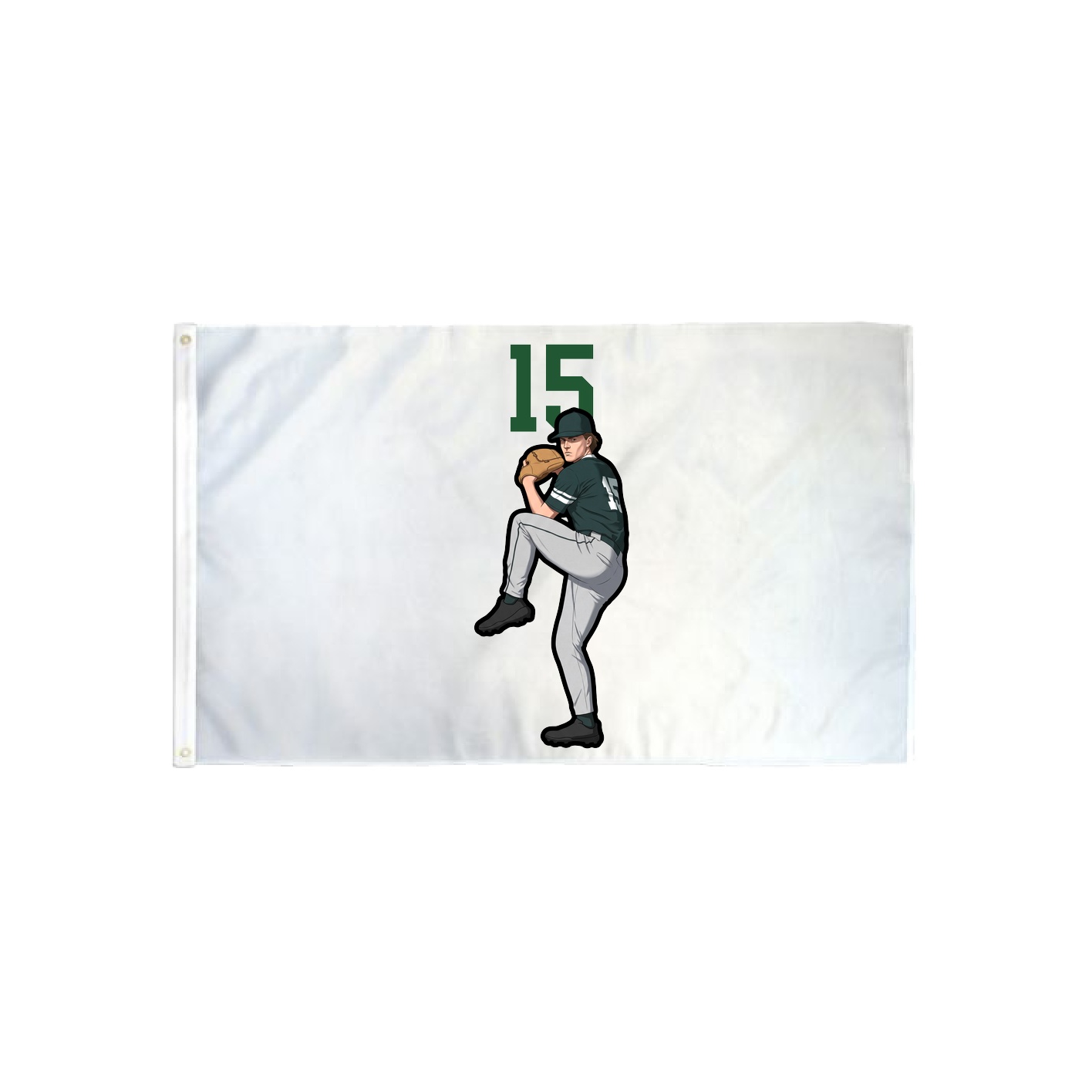 3x5 Flag — Number Top in Classic
