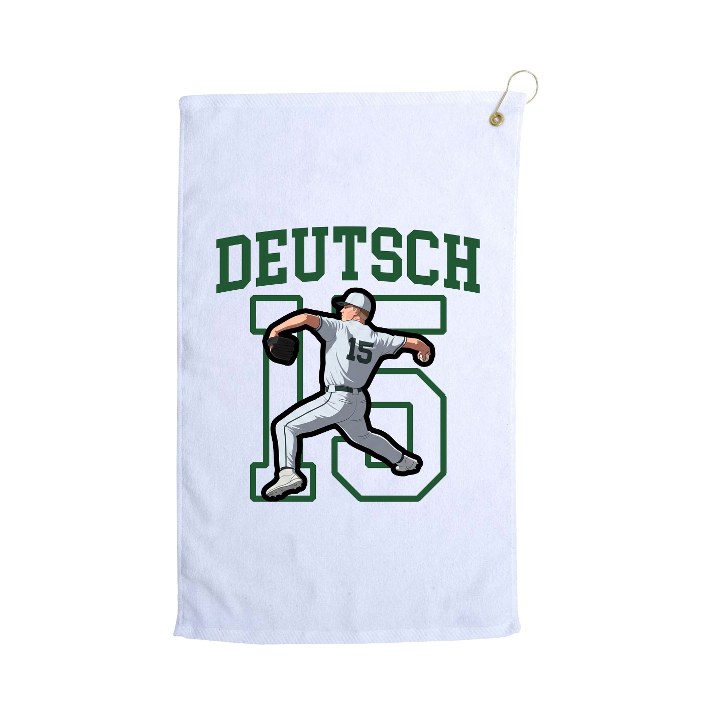 Golf Towel — Shirsey in White