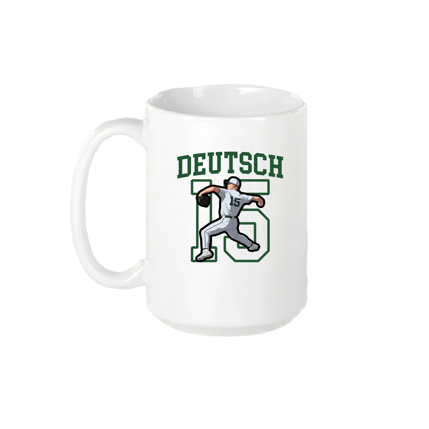 15oz Coffee Mug — Shirsey in White