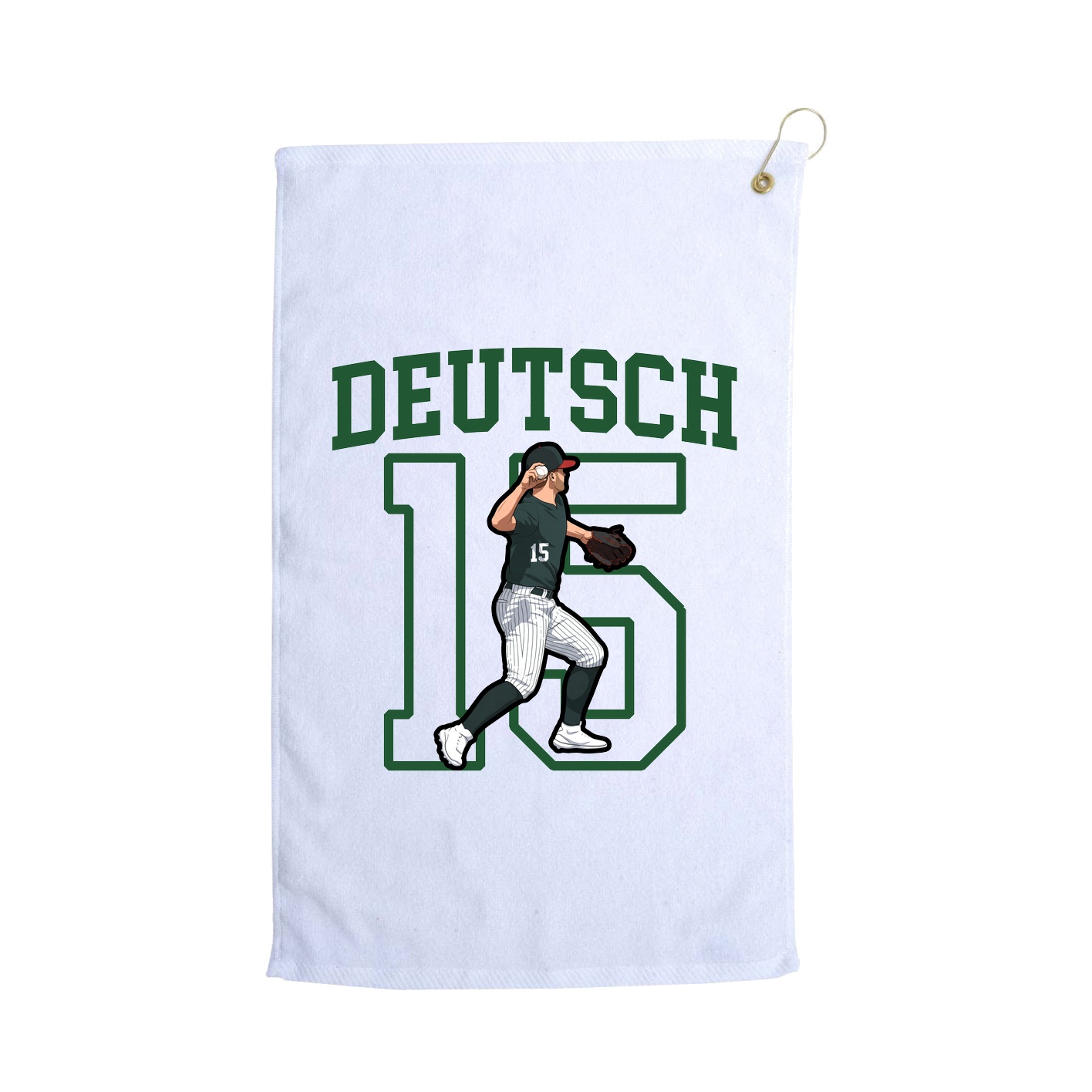 Golf Towel — Shirsey in White