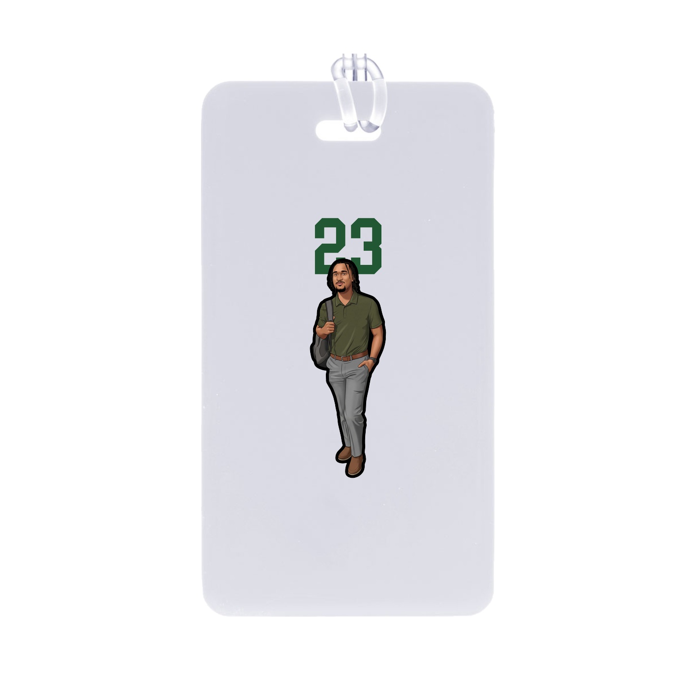 Bag Tag — Number Top in Classic