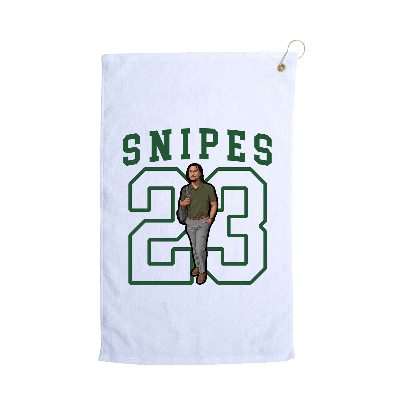 Golf Towel — Shirsey in White
