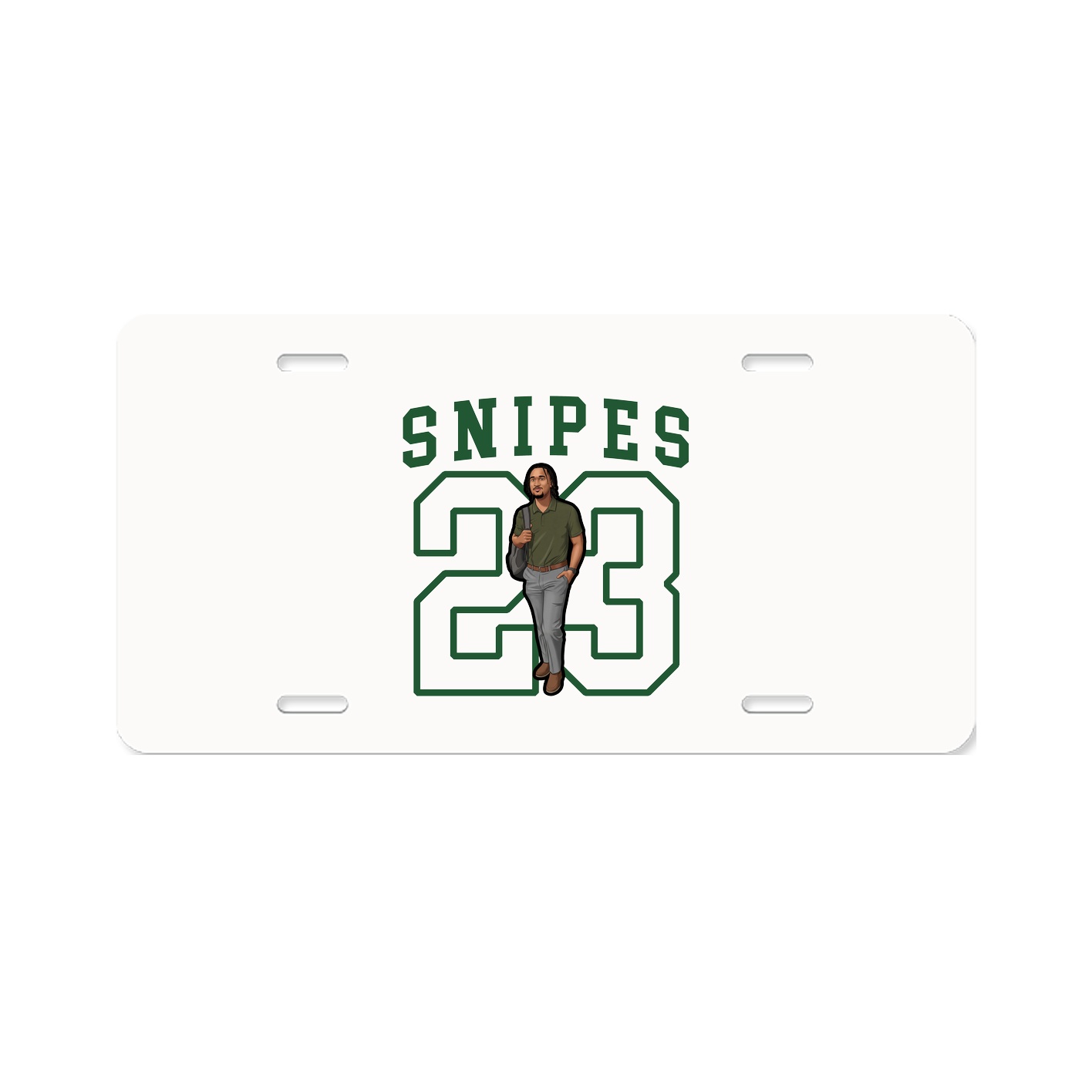 License Plate — Shirsey in Classic