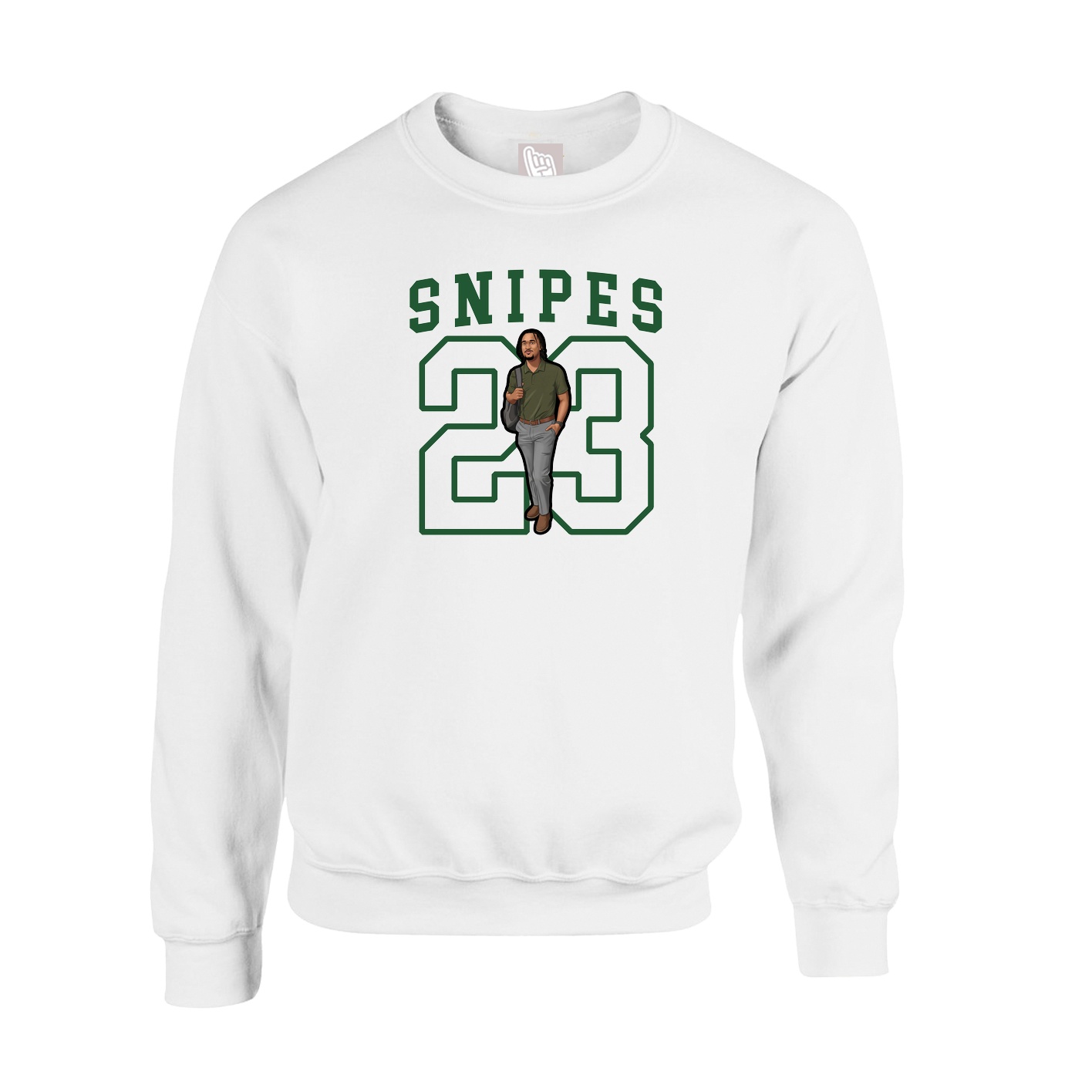 Fleece Crew — Shirsey in White