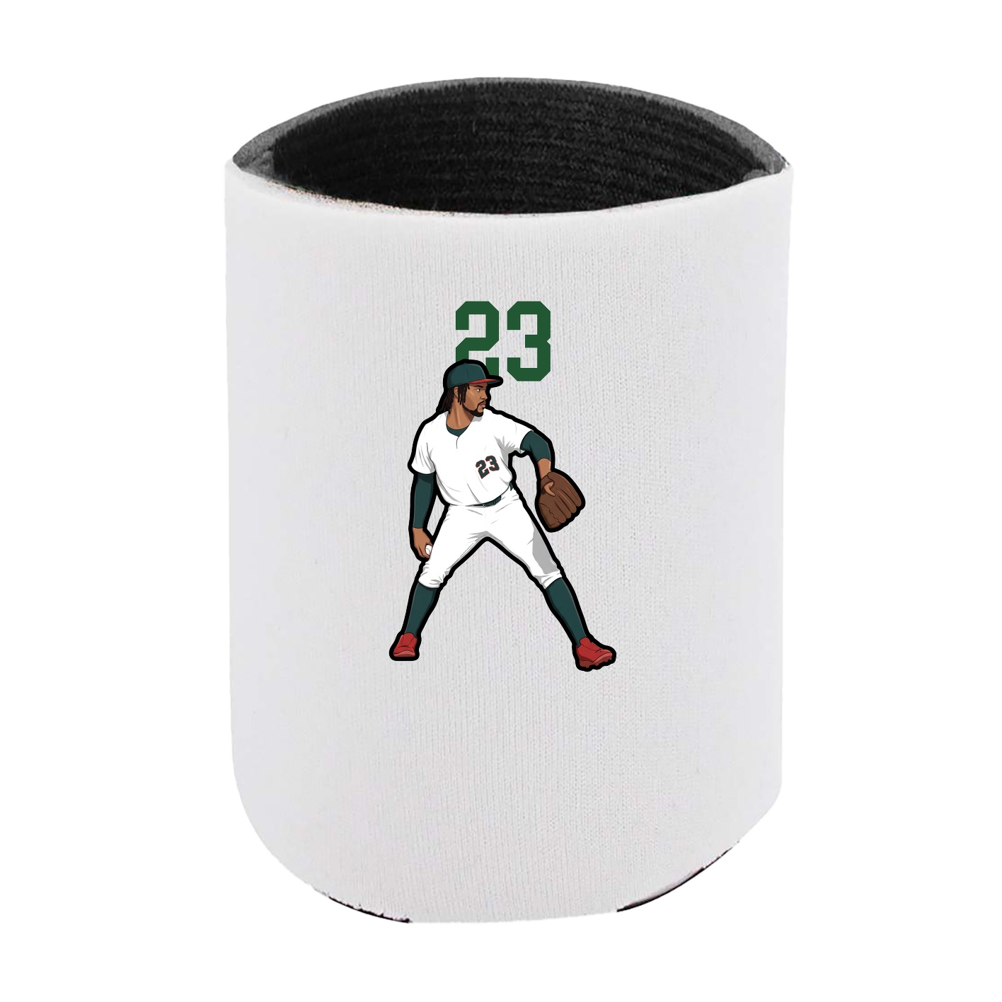 Can Holder — Number Top in White