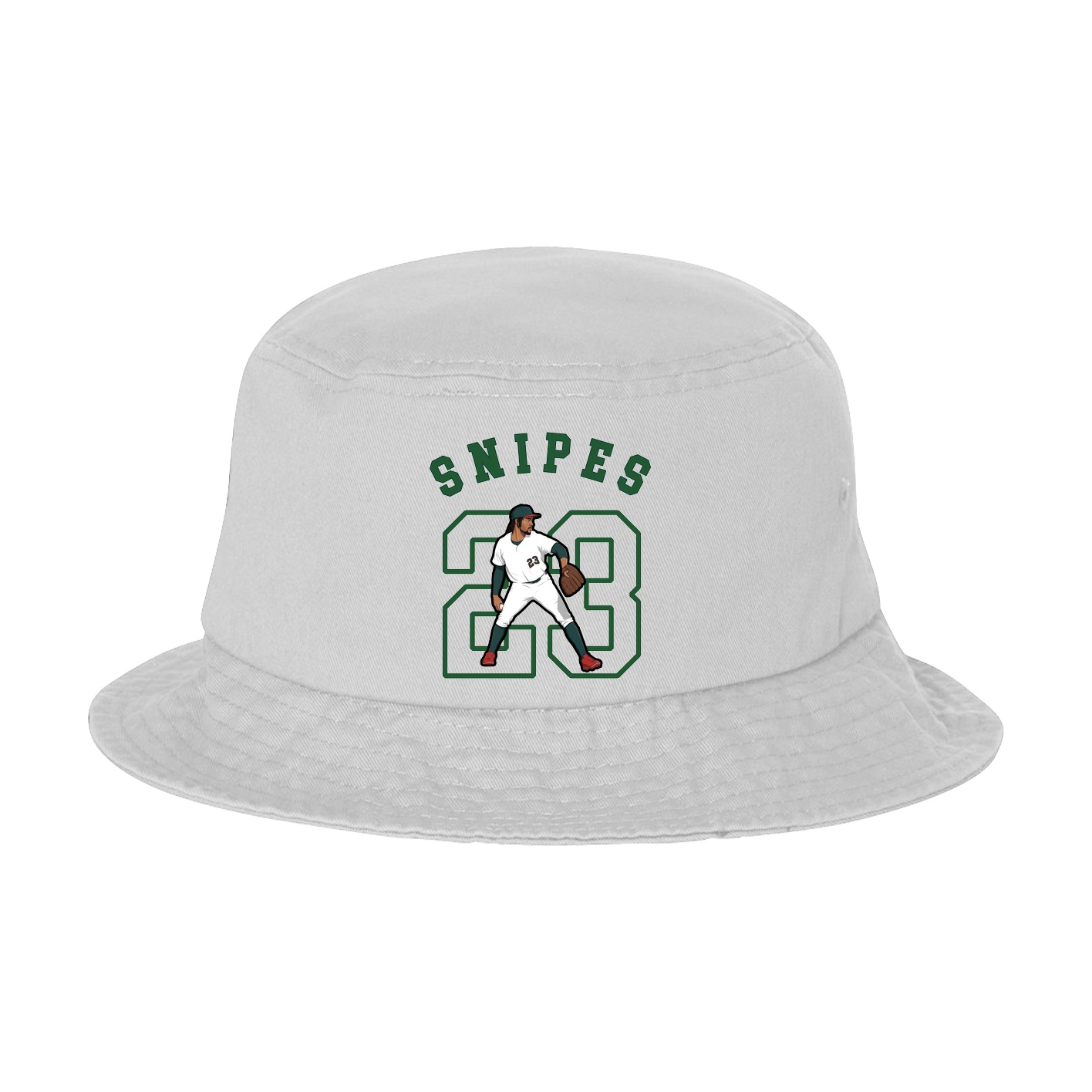 Bucket Cap — Shirsey Arch in White