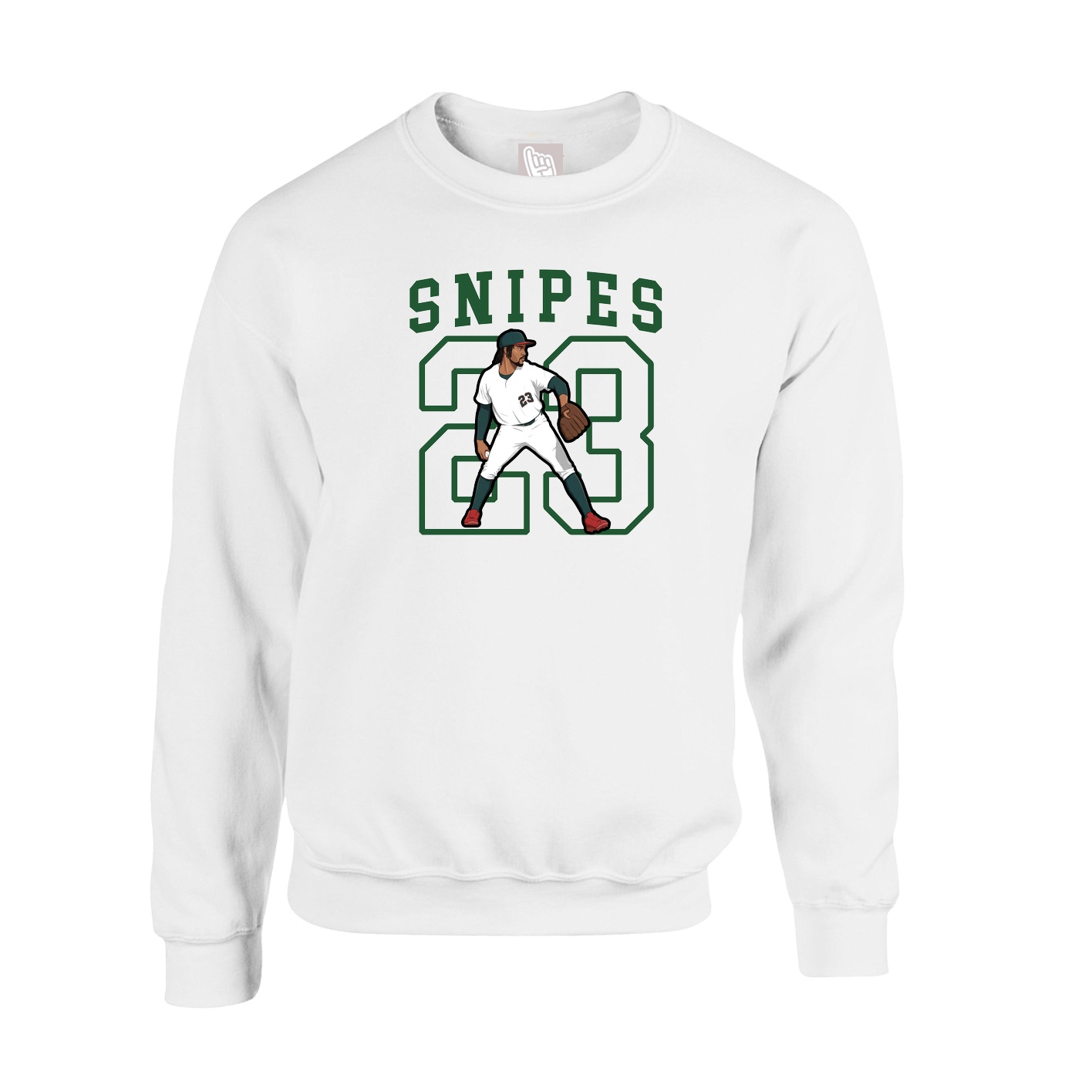 Fleece Crew — Shirsey in White