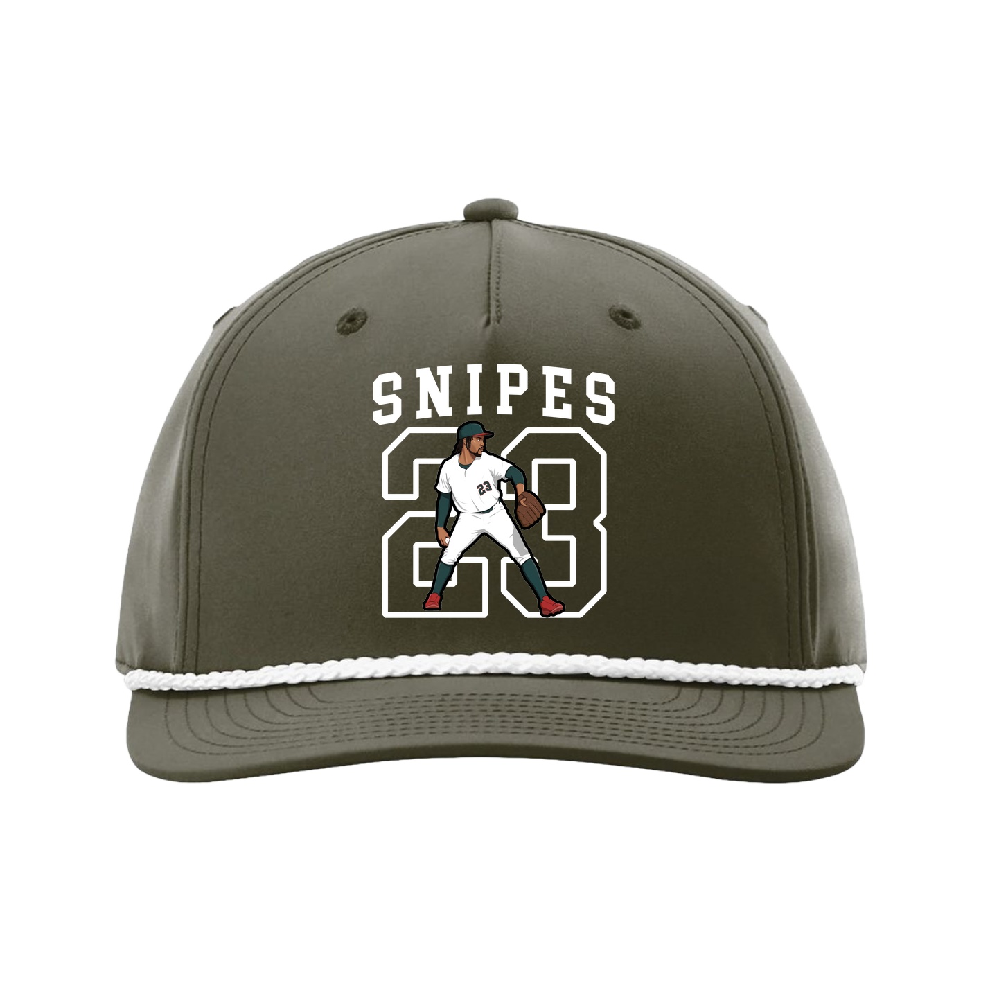 Five-Panel Classic Rope Cap — Shirsey in Green