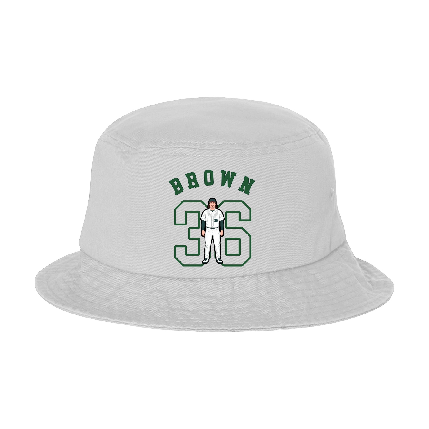 Bucket Cap — Shirsey Arch in White