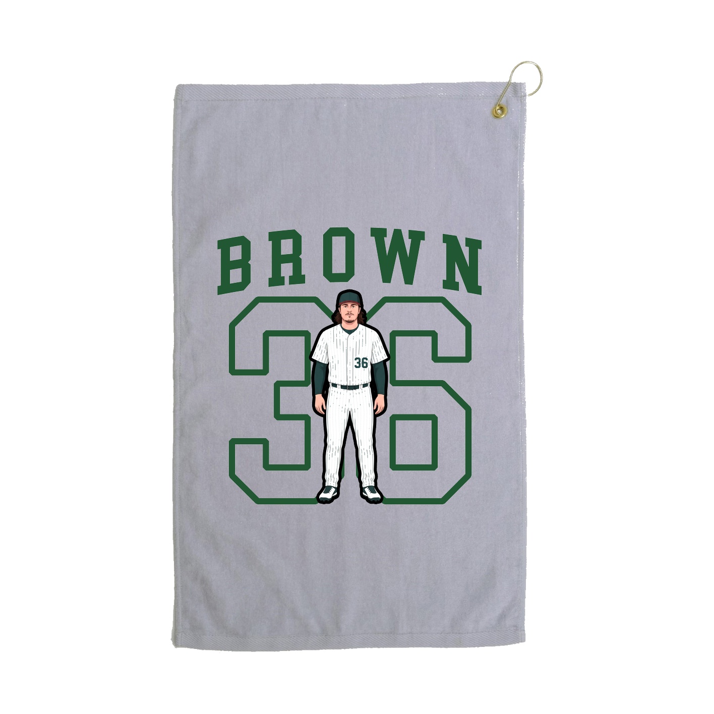 Golf Towel — Shirsey in Grey