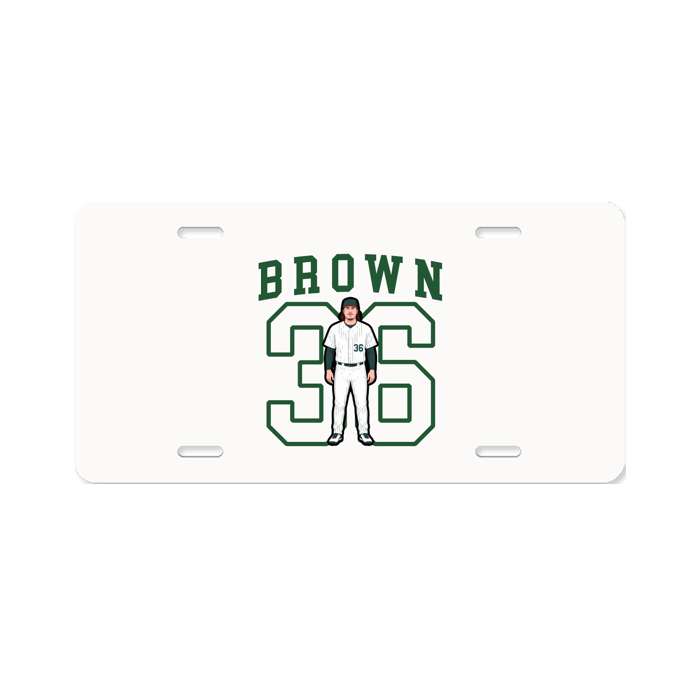 License Plate — Shirsey in Classic