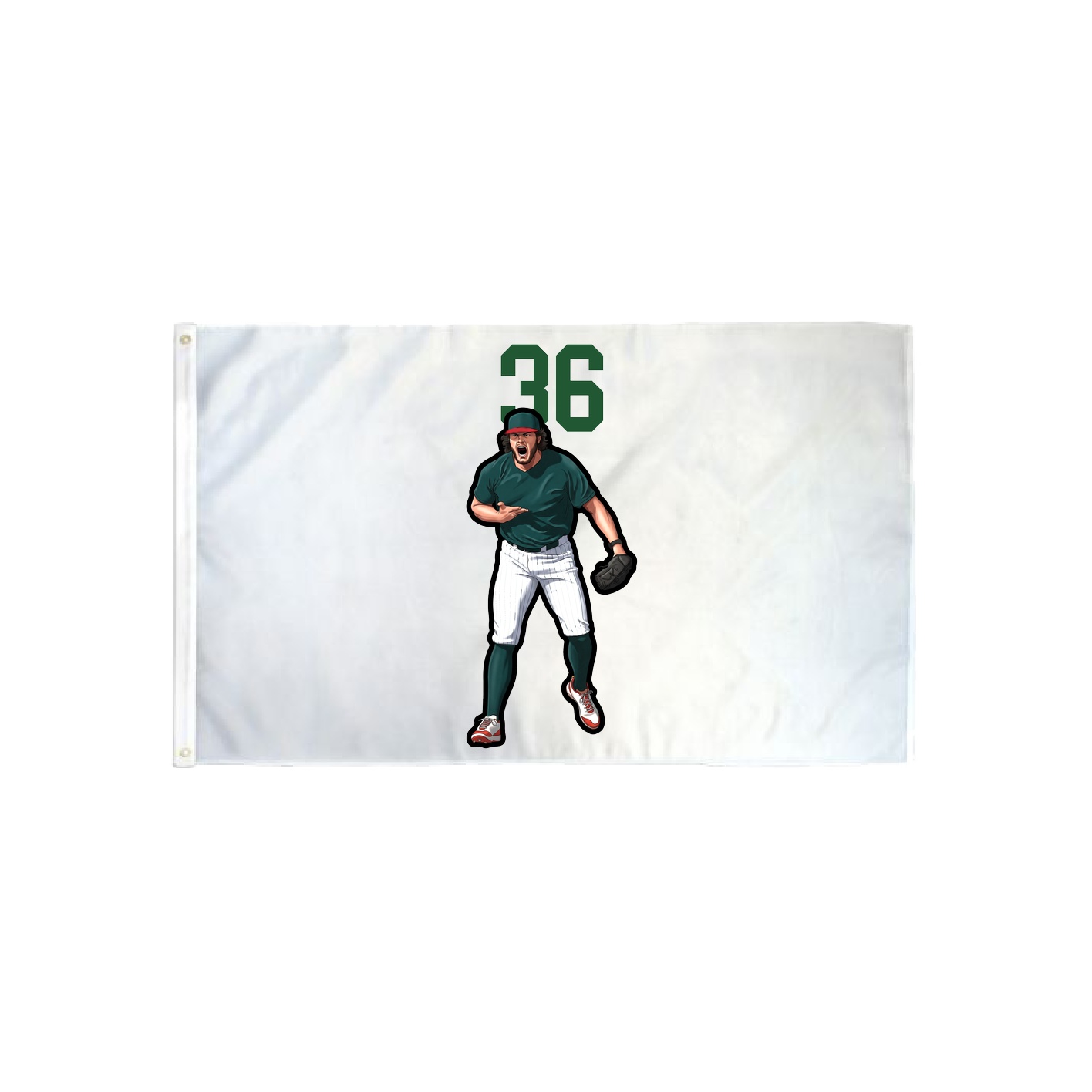 3x5 Flag — Number Top in Classic