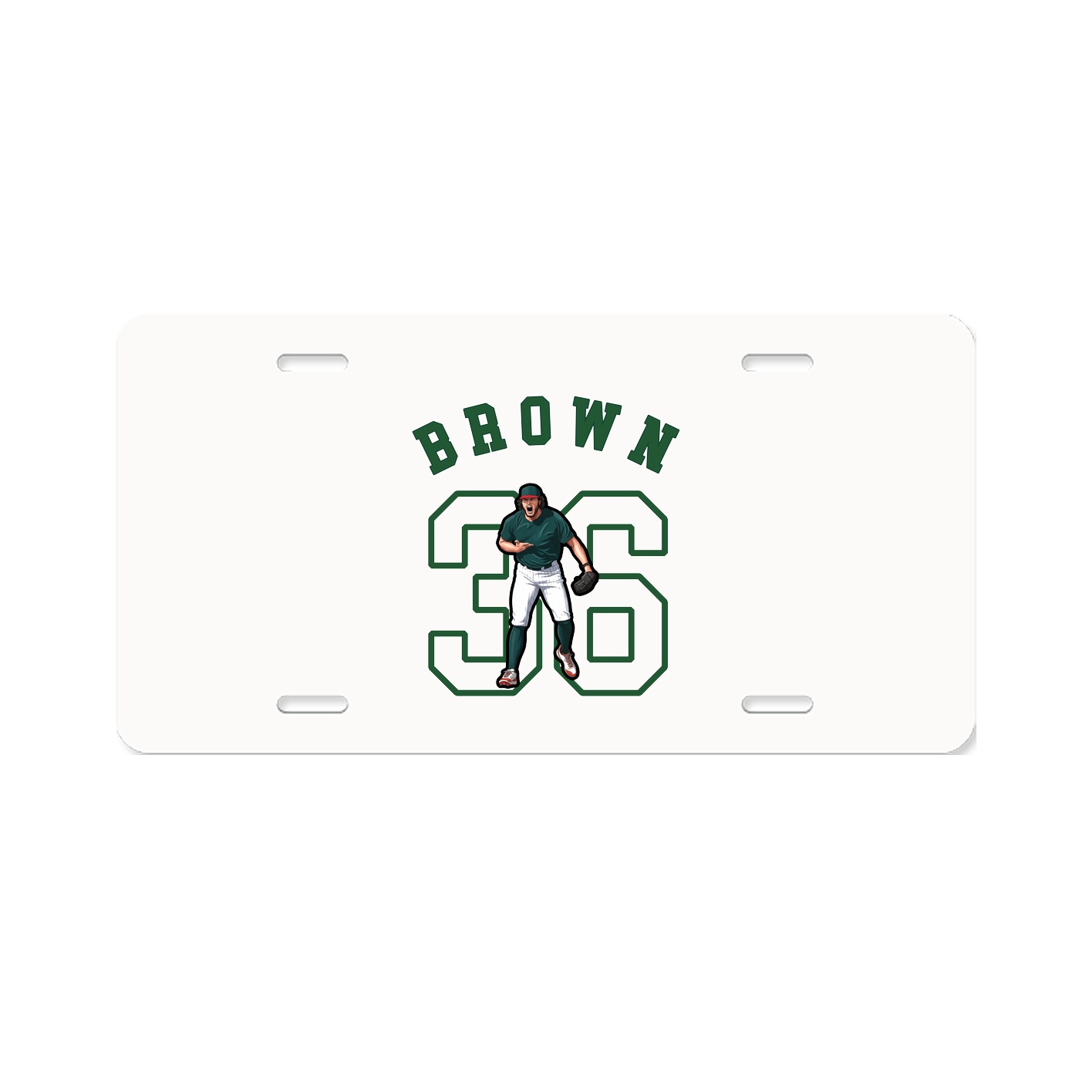 License Plate — Shirsey Arch in Classic