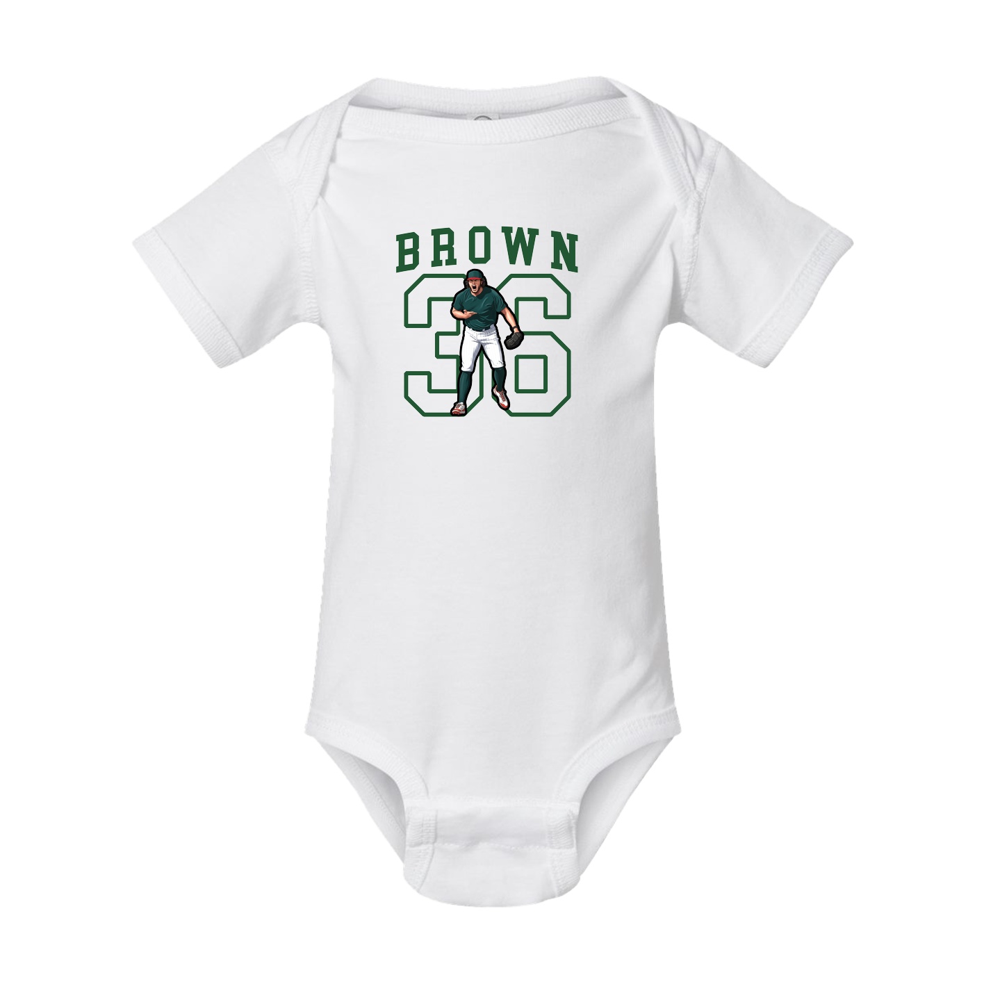 Baby Onesie — Shirsey in White