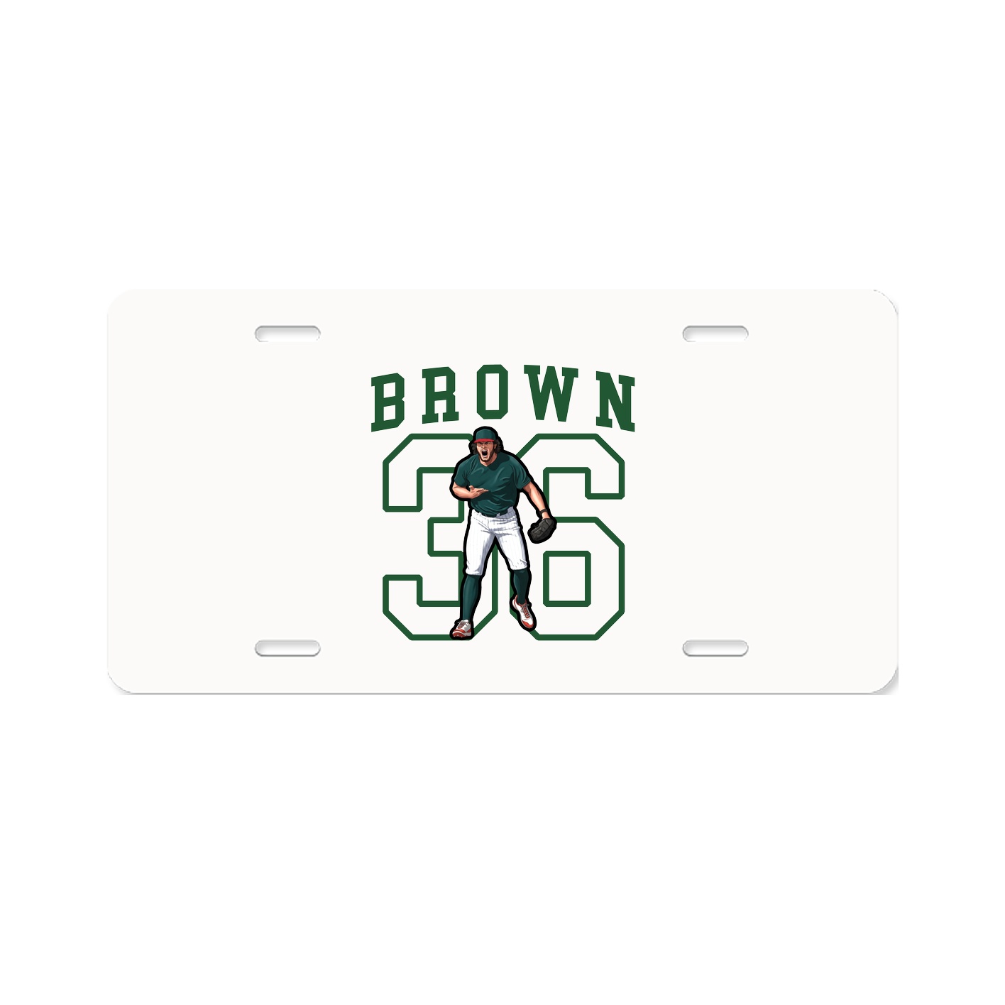Aluminum License Plate