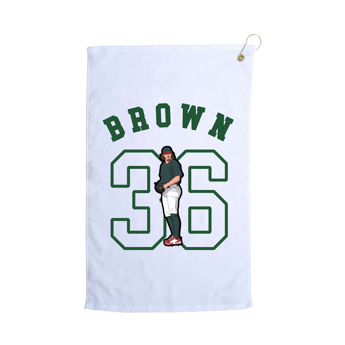 Terry Velour Golf Towel