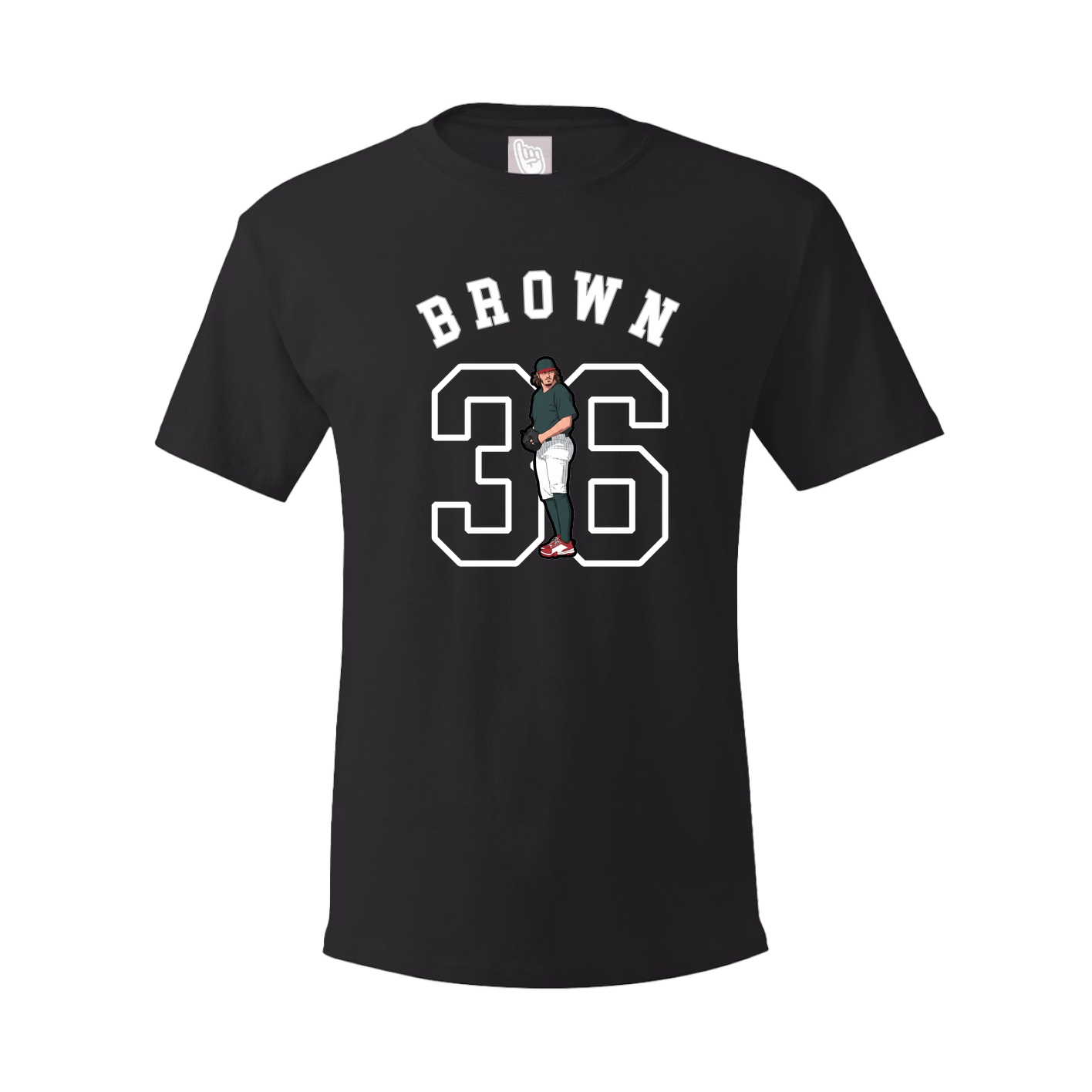 Youth Tee — Shirsey Arch in Black