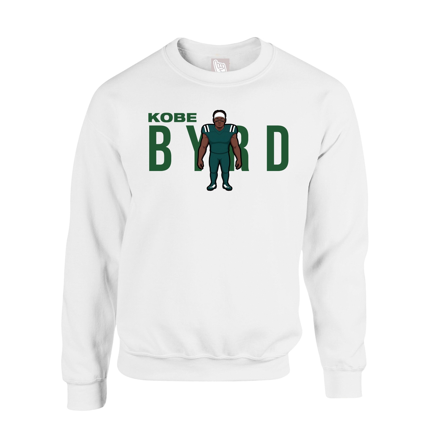 Fleece Crew — Player Name in White