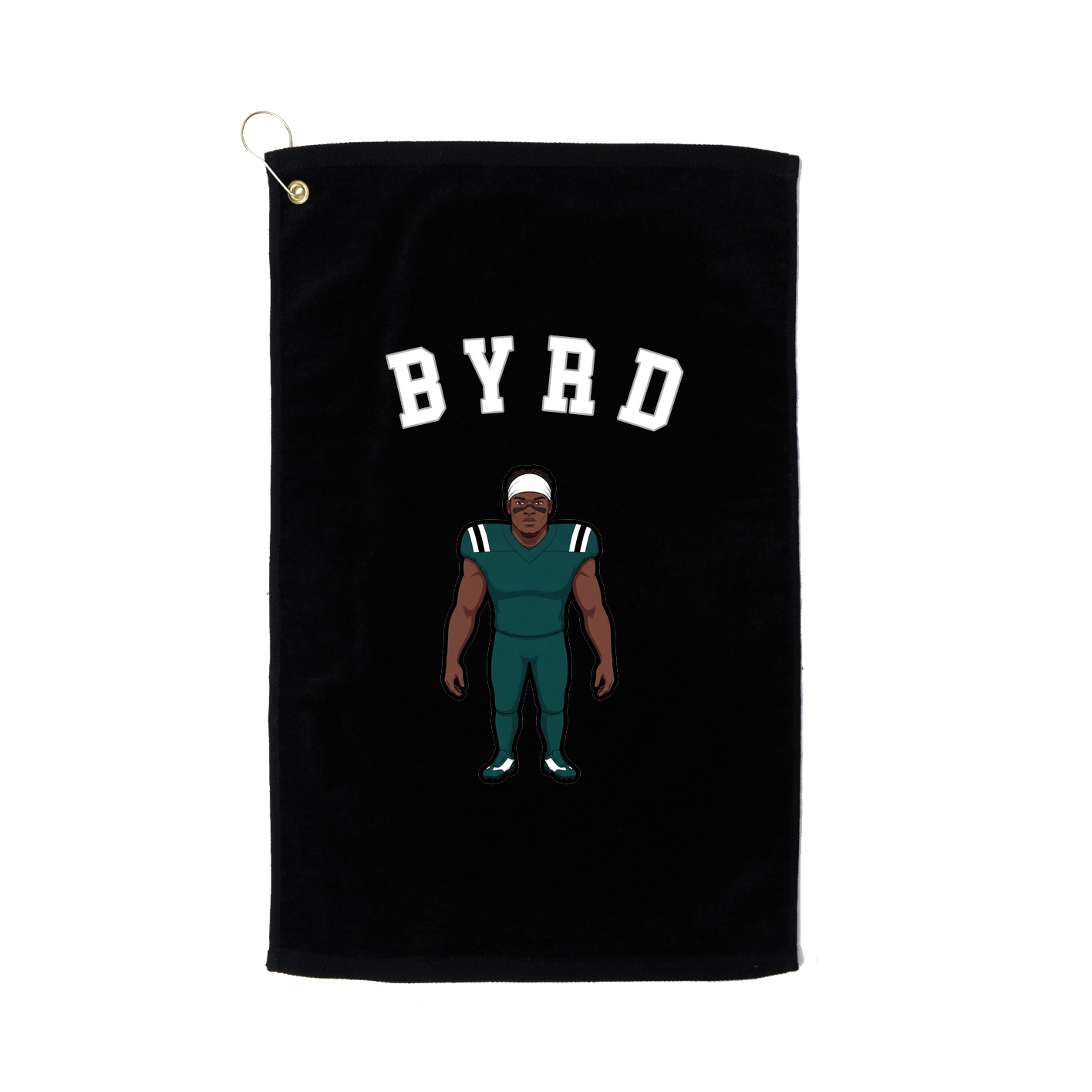 Golf Towel — Shirsey Arch in Black