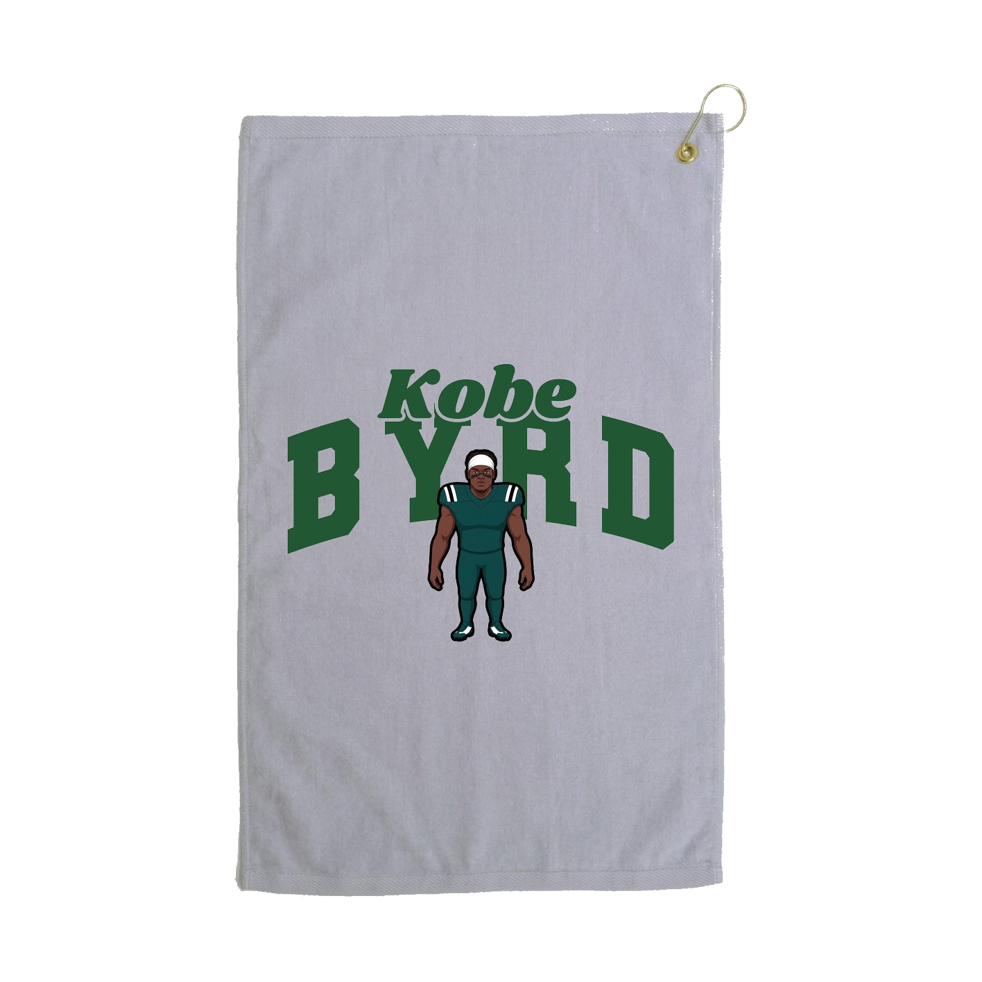 Golf Towel — Signature Arch in Grey
