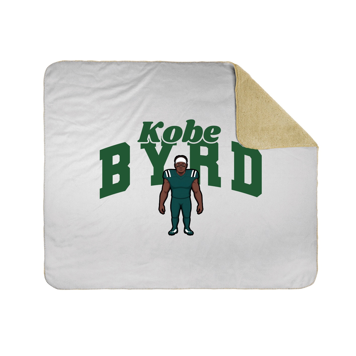 Throw Blanket — Signature Arch in White